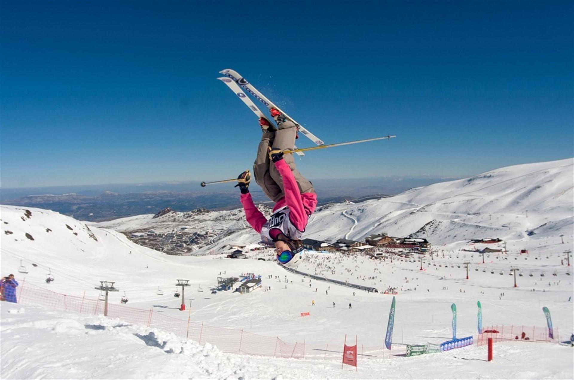 Imatge d'arxiu d'una prova d'esquí durant uns jocs d'hivern / EUROPA PRESS