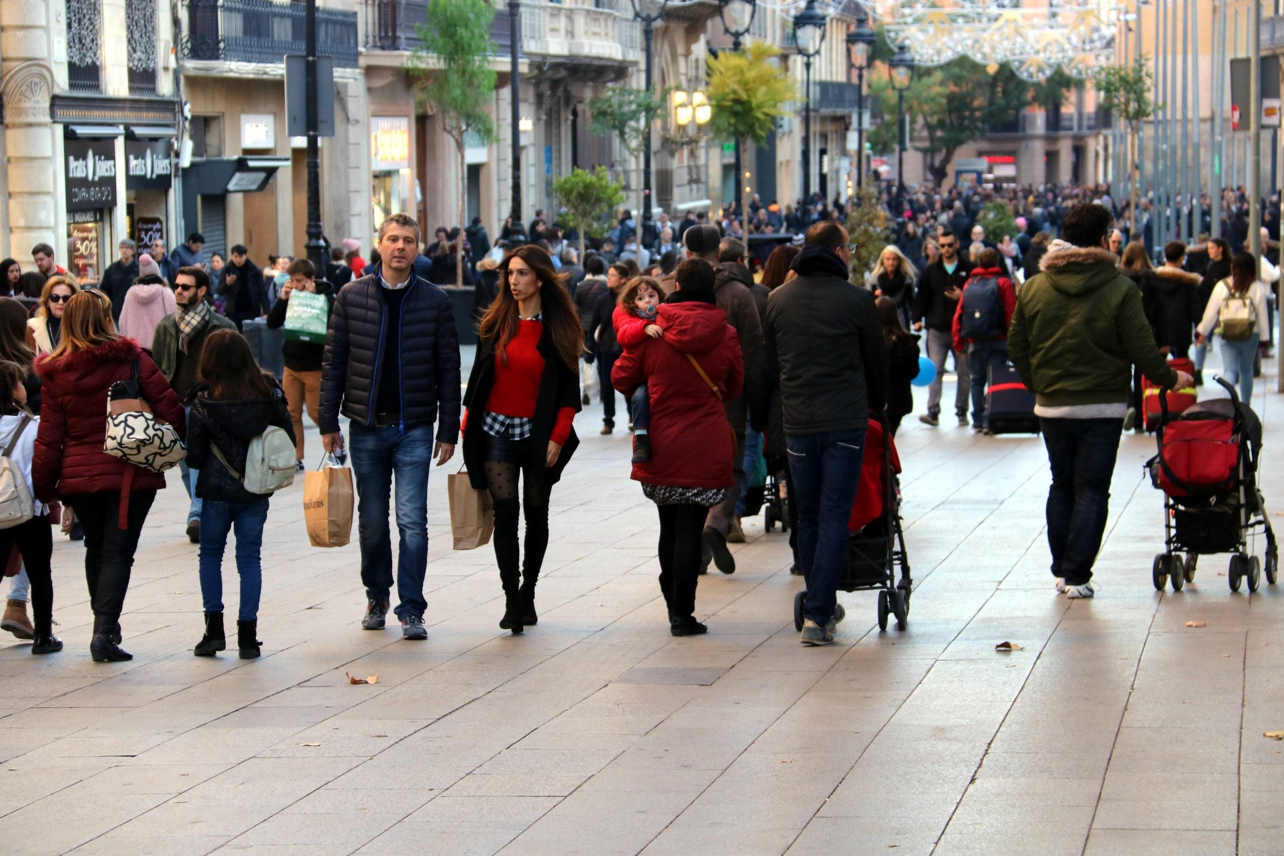 Vianants a Portal de l'Àngel / ACN