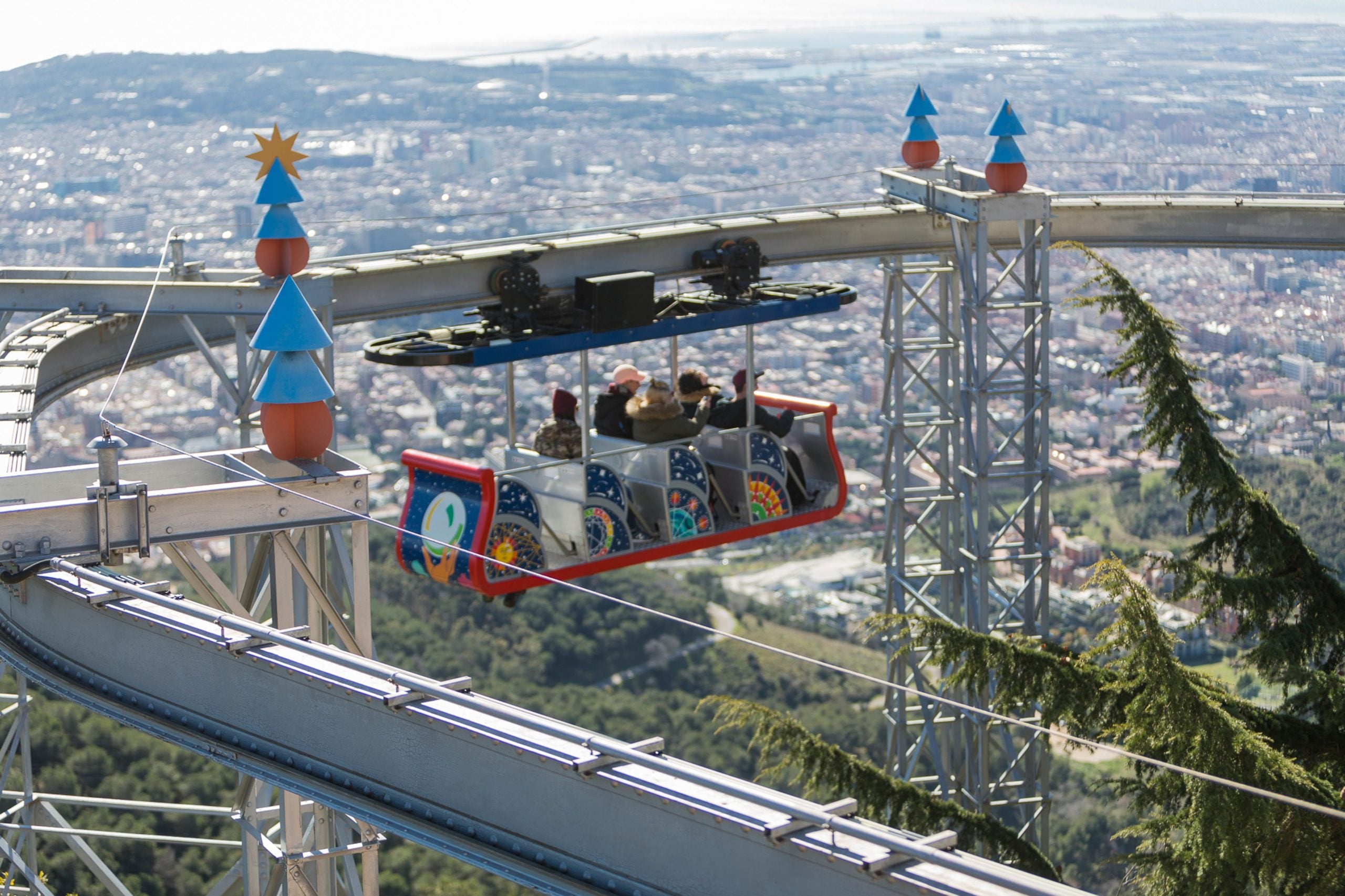 El Tibidabo reobre amb restriccions per la pandèmia / ACN