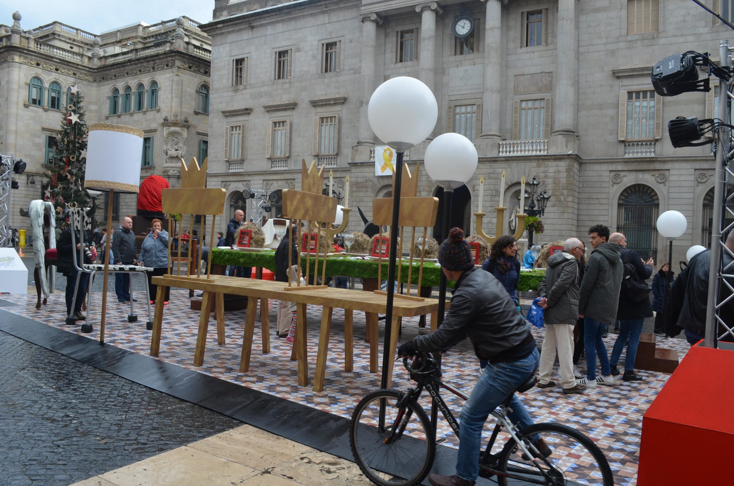 El pessebre del 2018 a Sant Jaume / Adrià Lizanda