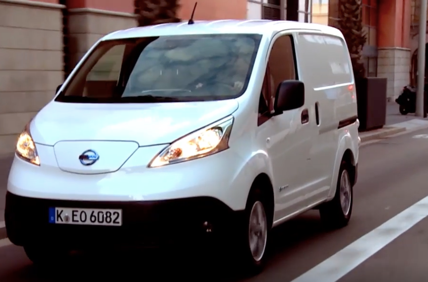 La furgoneta e-NV200 de Nissan