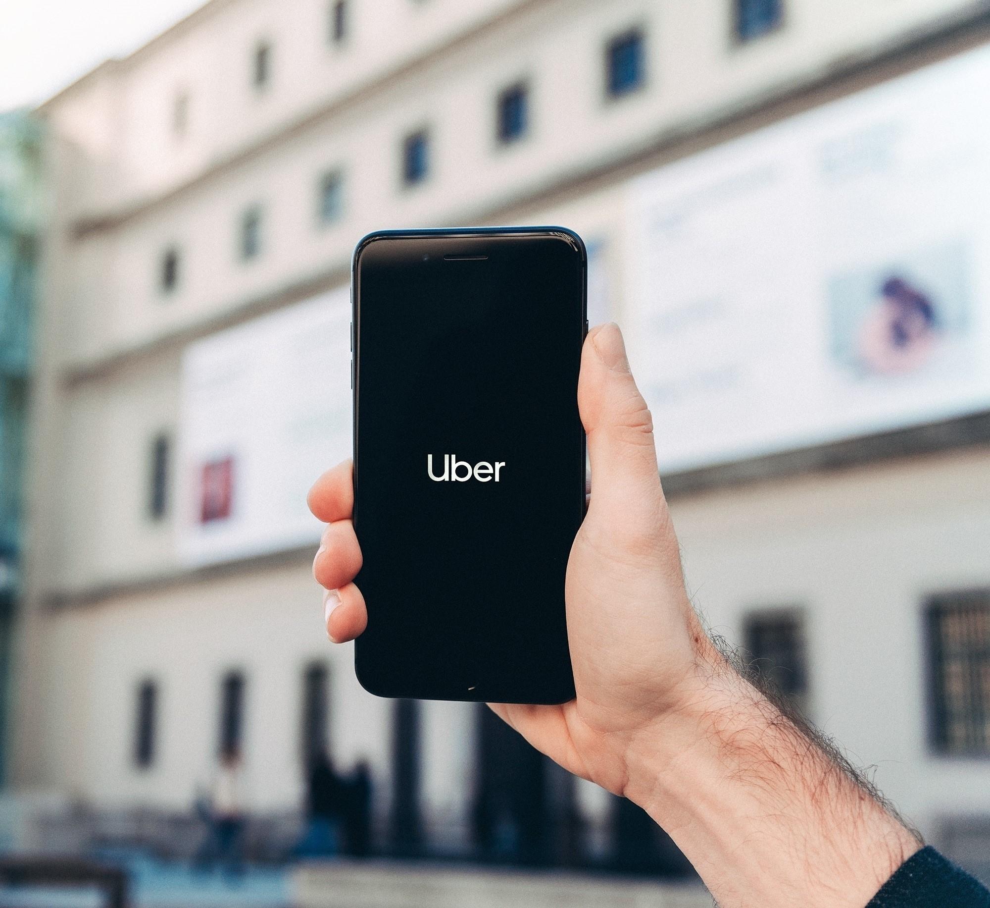 Manifestació de taxistes contra el retorn d'Uber a Barcelona / ACN