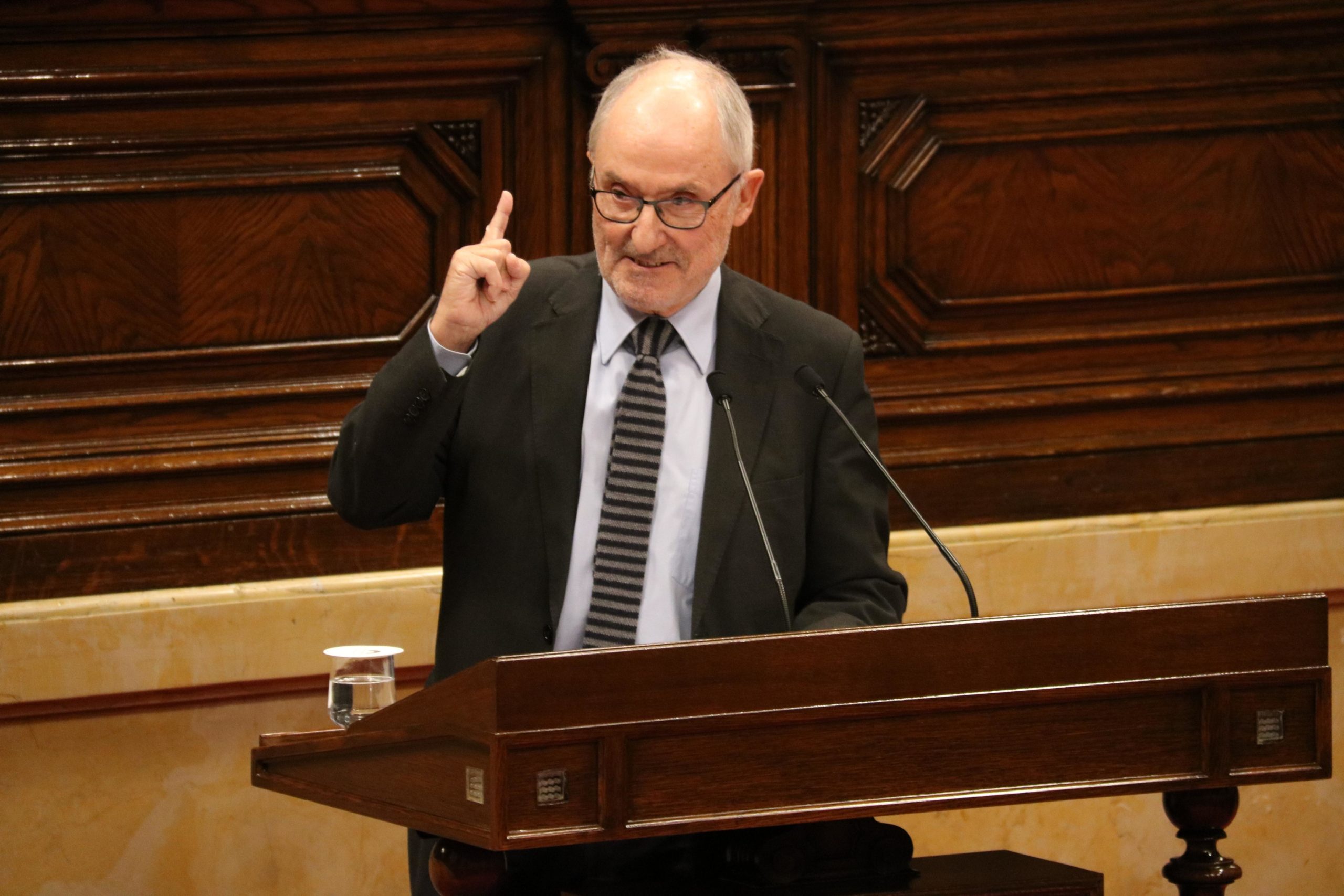 Imatge d'arxiu del Síndic de Greuges, Rafael Ribó, al Parlament / ACN (Marta Serra)