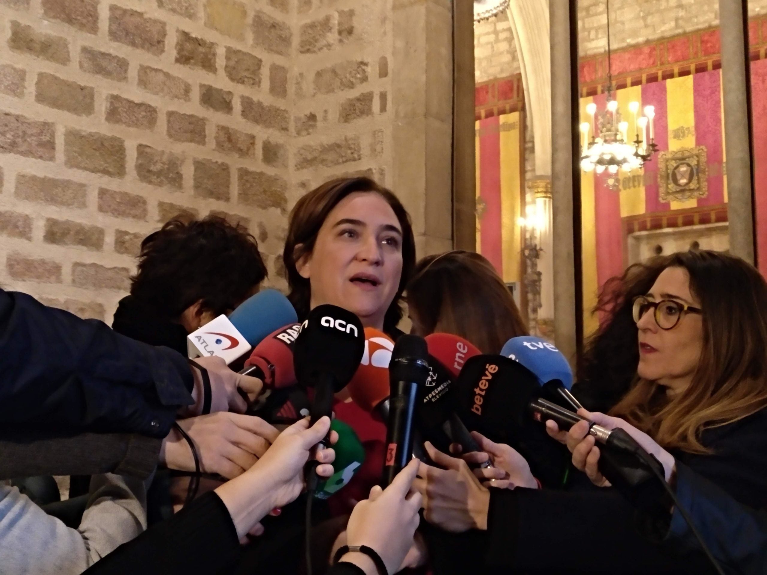 Ada Colau valora la reunió amb Pedro Sánchez aquest 21-D / Meritxell M. Pauné