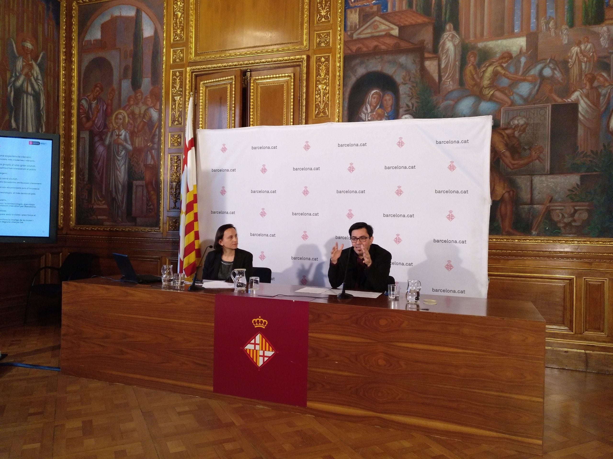 Presentació de l'informe 'Barcelona als Ulls del Món 2018' / Meritxell M. Pauné