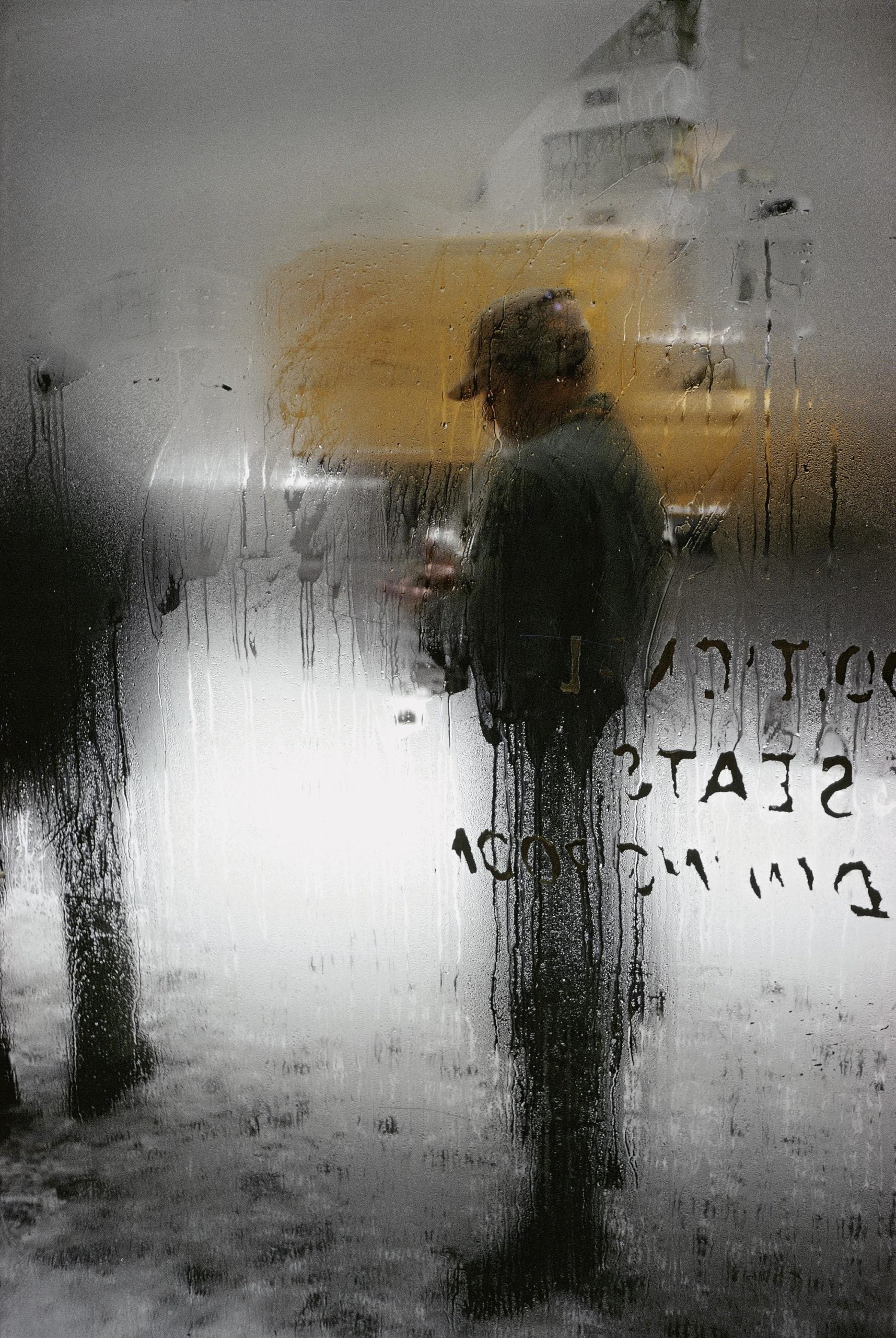 'Snow, 1960', una de les fotografies de Saul Leiter exposades a Barcelona / Foto Colectania