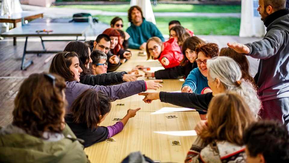 Una activitat de l'entitat que treballa amb discapacitats intel·lectuals / Grup Caliu-l'Ateneu Divers (Àlex Carmona)