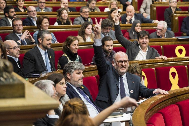 Votació al Parlament de Catalunya | Jordi Borràs