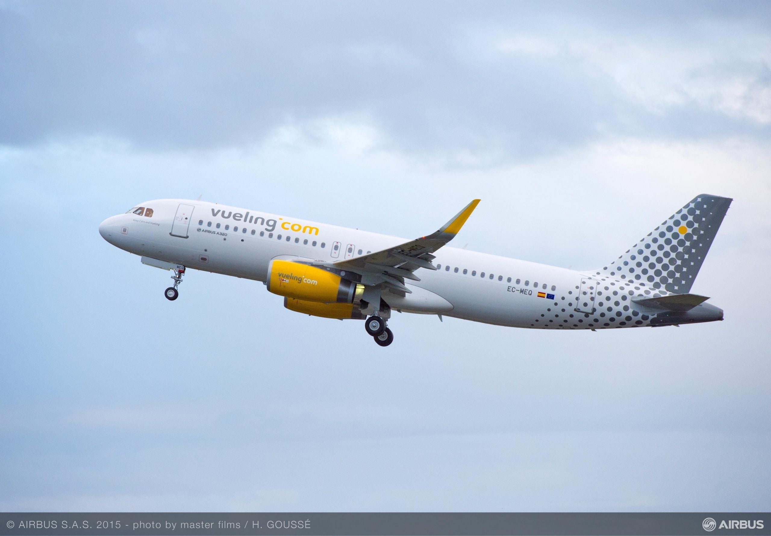 Un avió de Vueling / Airbus