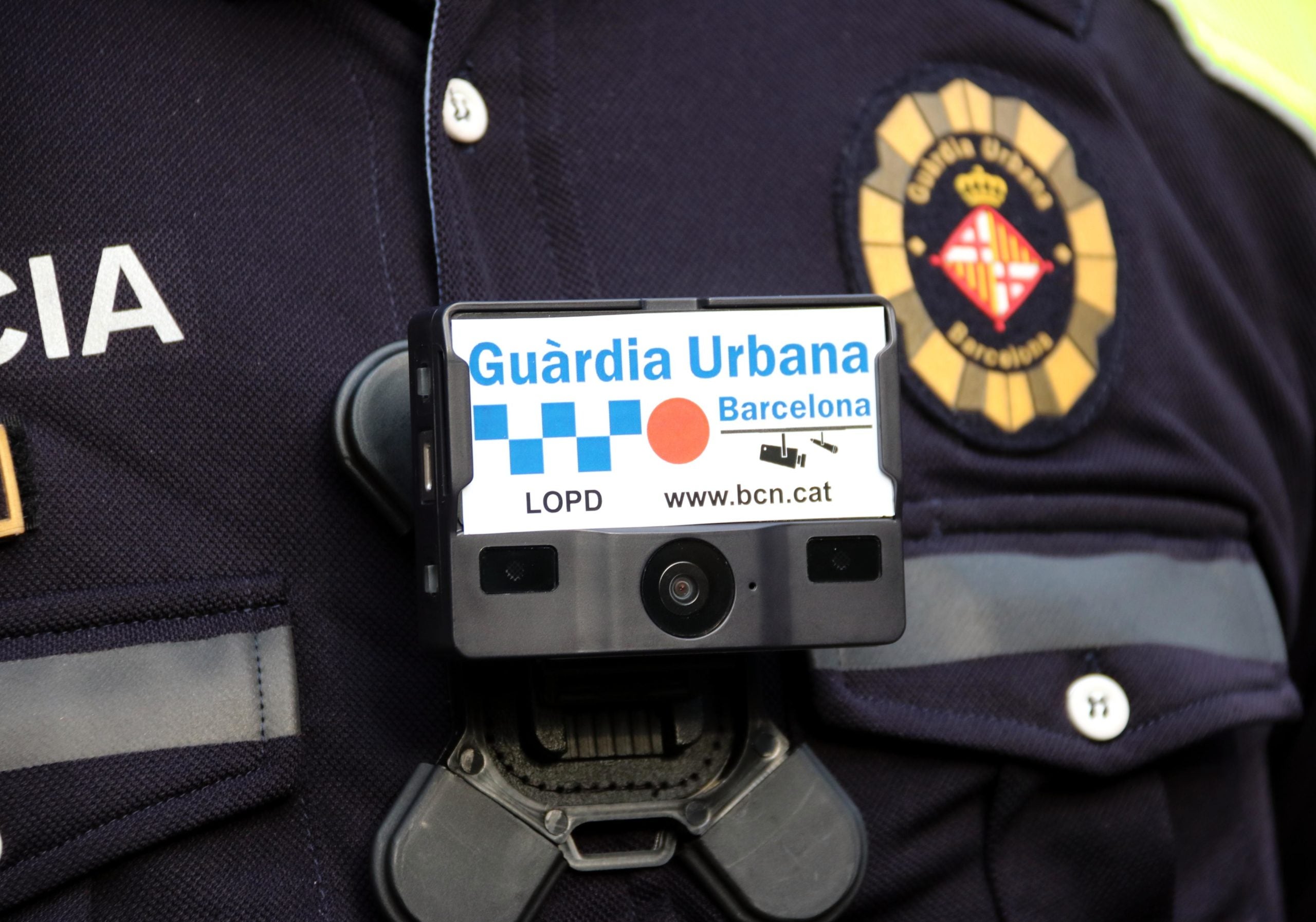 Prova pilot de 2019 de la Guàrdia Urbana on es van fer servir càmeres per enregistrar actuacions policials / ACN