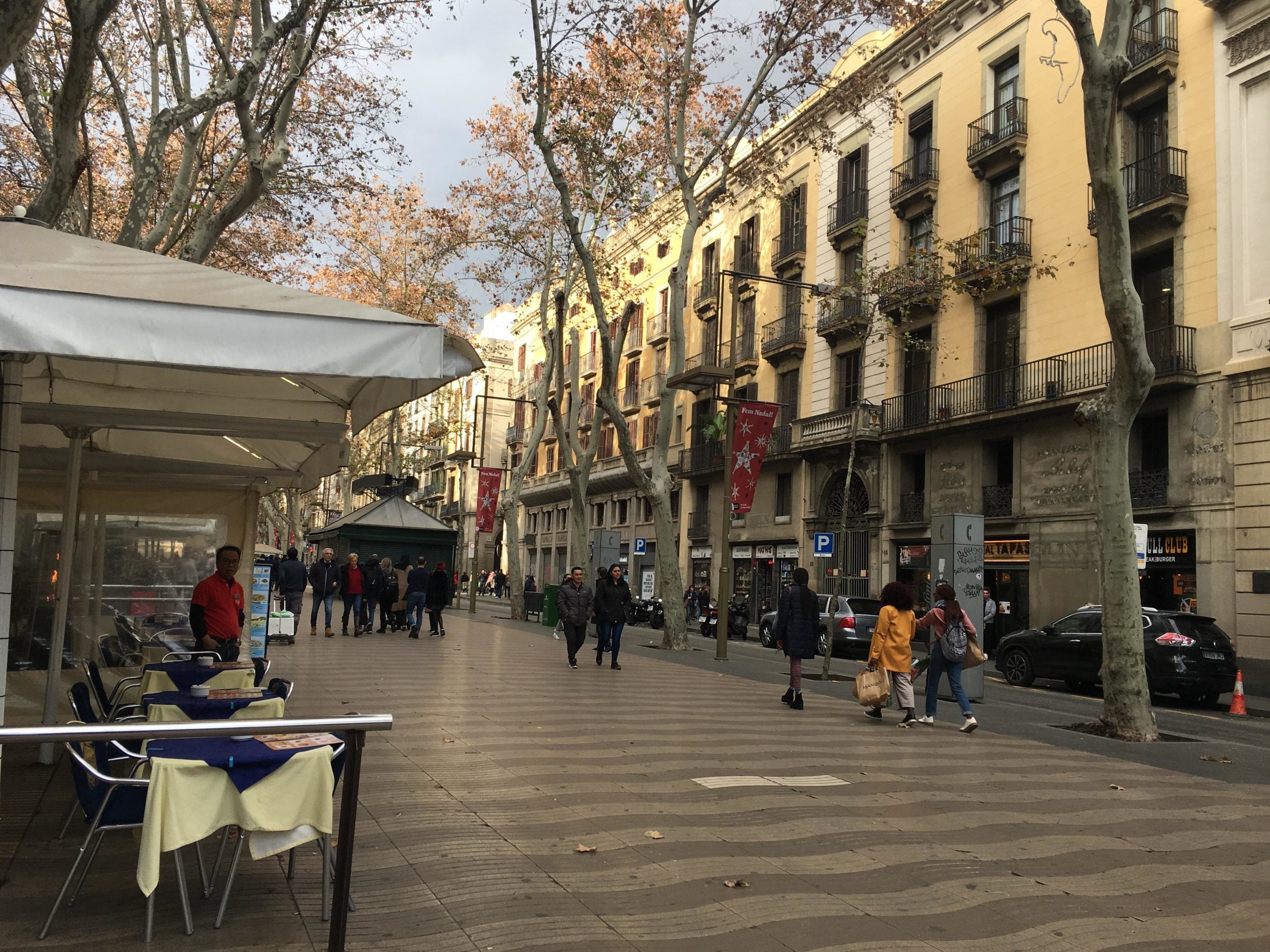 La Rambla de Barcelona, en una imatge recent / S.B.