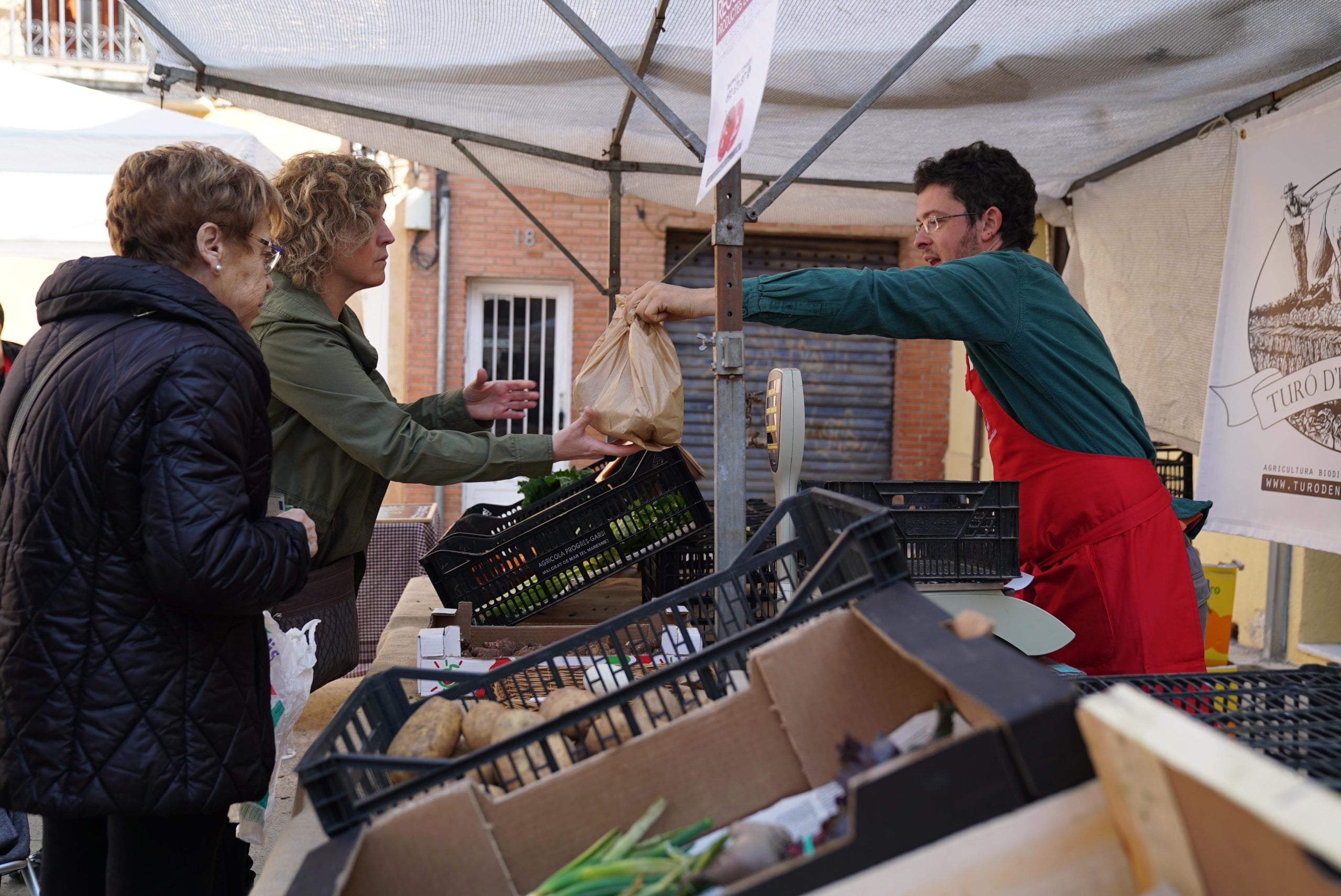 Un dels mercats de pagès de Barcelona / Ajuntament de Barcelona