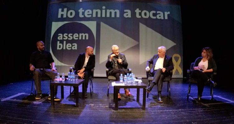 Debat de candidatures independentistes per Barcelona organitzat per l'ANC / Youtube