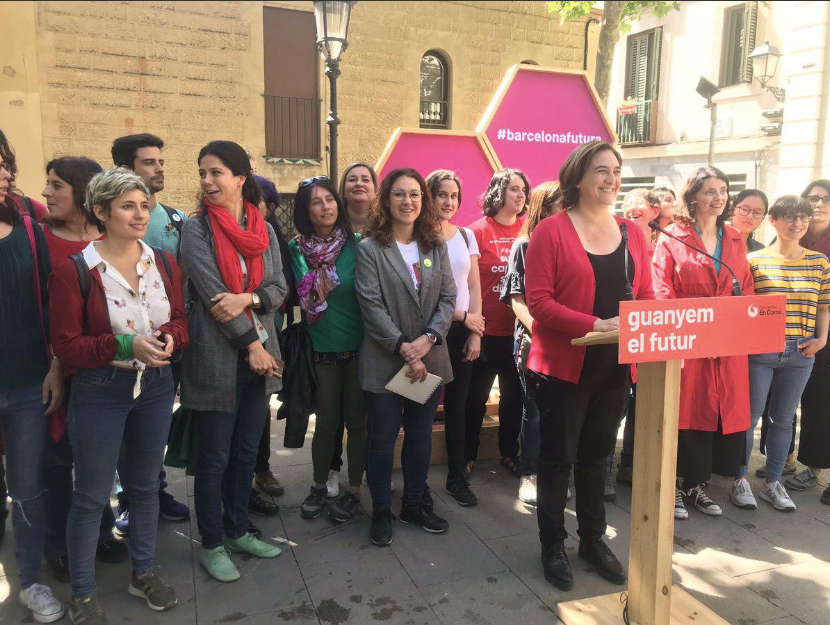 Ada Colau presenta la proposta de 'pacte de ciutat' contra les agressions sexistes / BComú