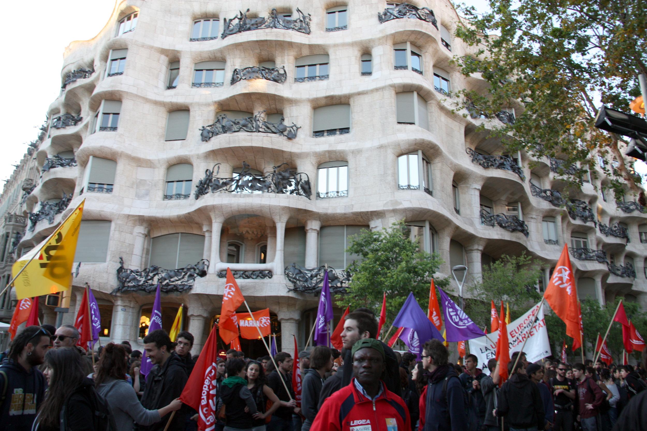 Manifestació alternativa del Primer de Maig de 2016 a Barcelona / ACN - Pérez J