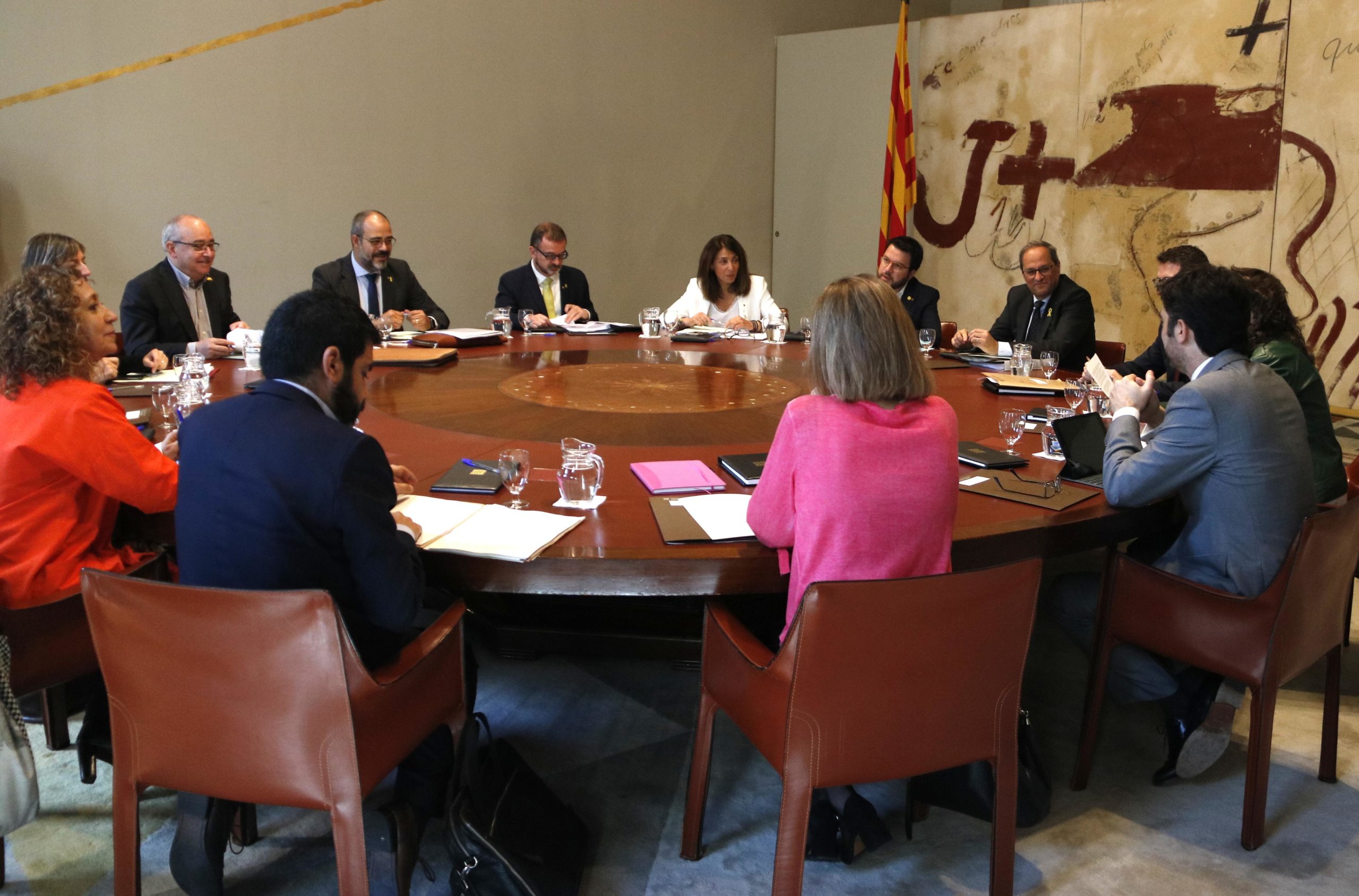 La reunió del Govern del dimarts 28 de maig al Palau de la Generalitat / ACN