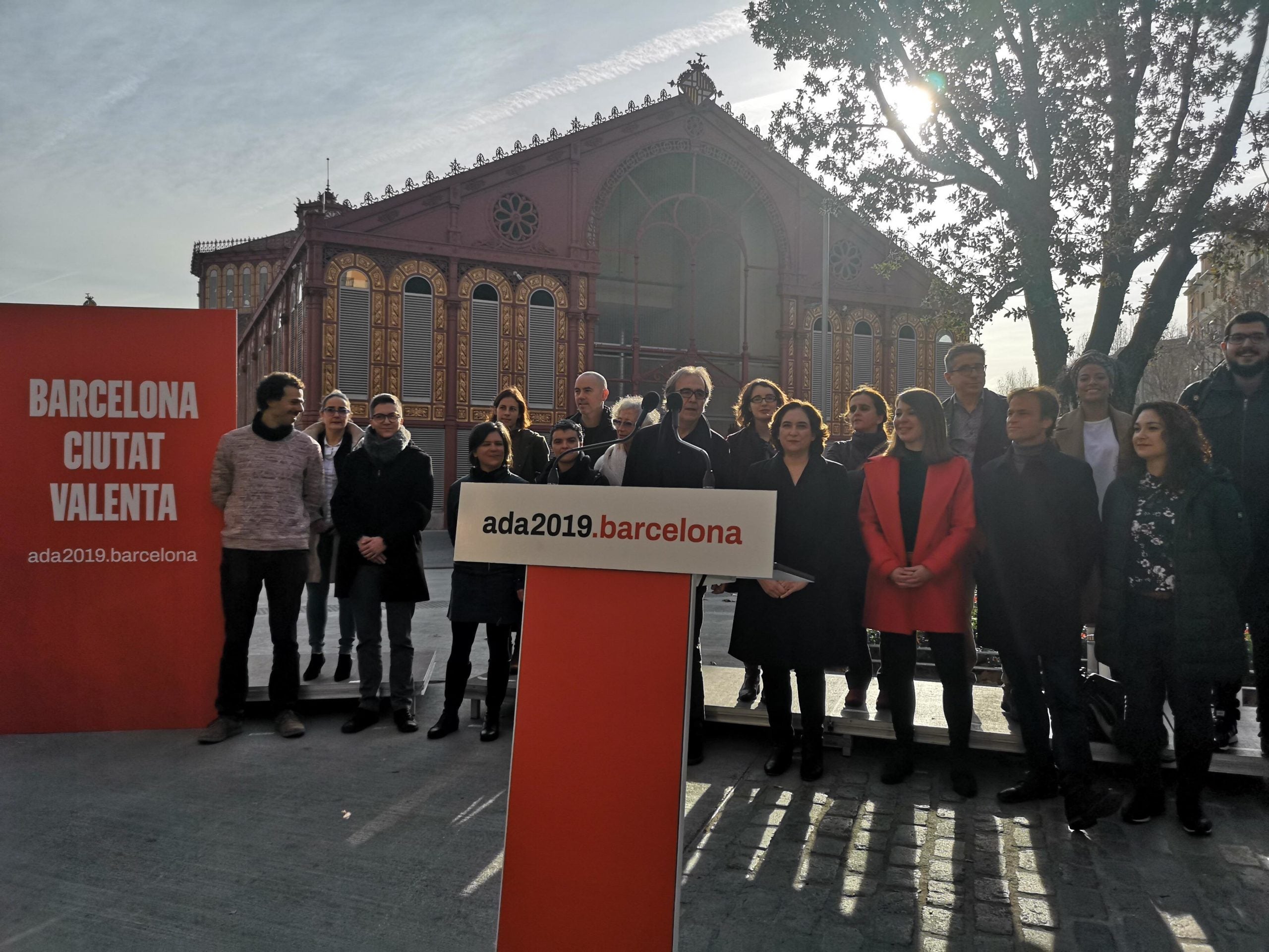 La presentació de la candidatura d'Ada Colau per a les eleccions municipals del 2019, l'11 de febrer del 2019 / DAVID COBO