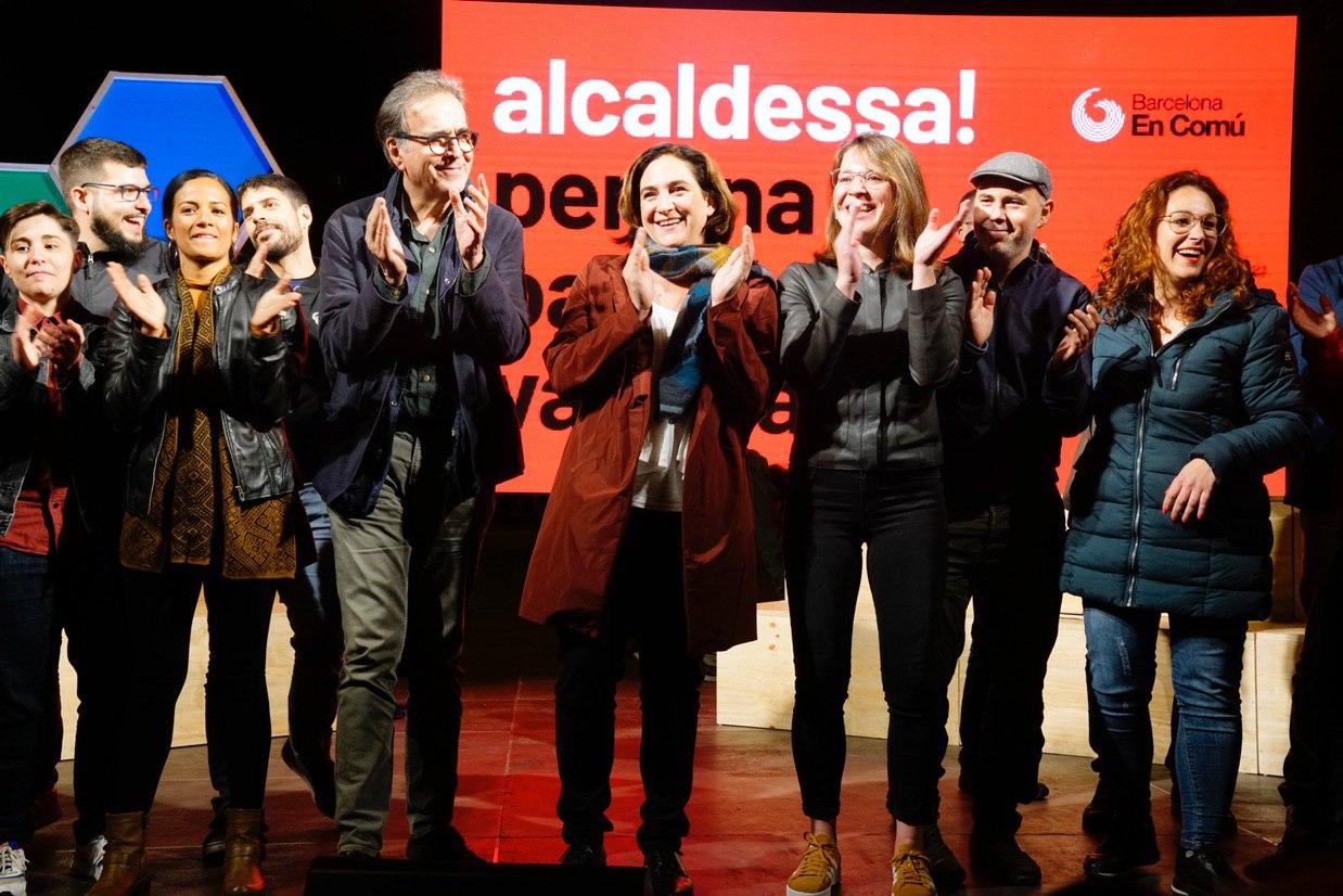 Ada Colau a l'acte d'inici de campanya pel 26M | Barcelona en Comú