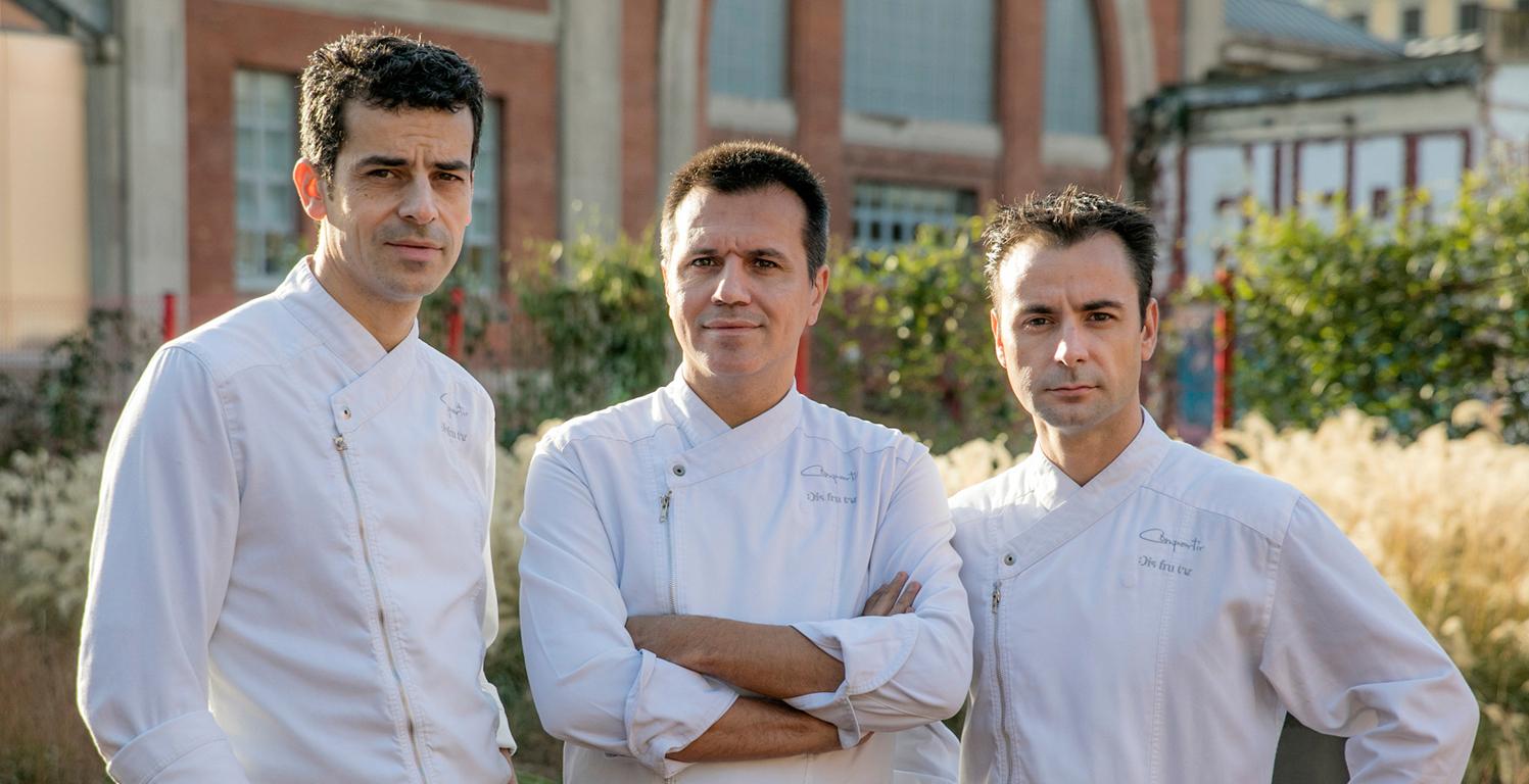 Mateu Casañas, Oriol Castro i Eduard Xatruch, el tres xefs del Disfutar / Disfrutar