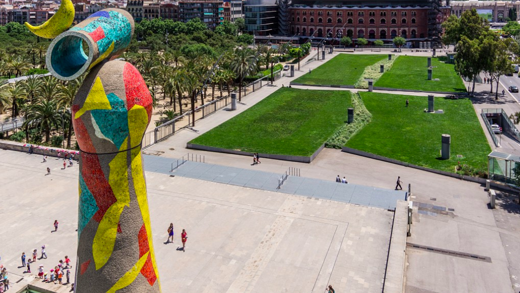 Parc Joan Miró, a l'Eixample / Ajuntament de Barcelona