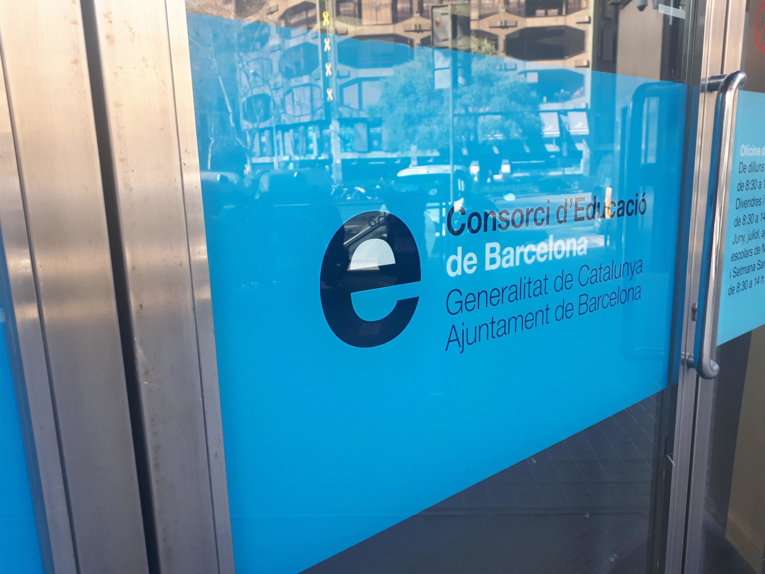 La seu del Consorci d'Educació de Barcelona / Europa Press