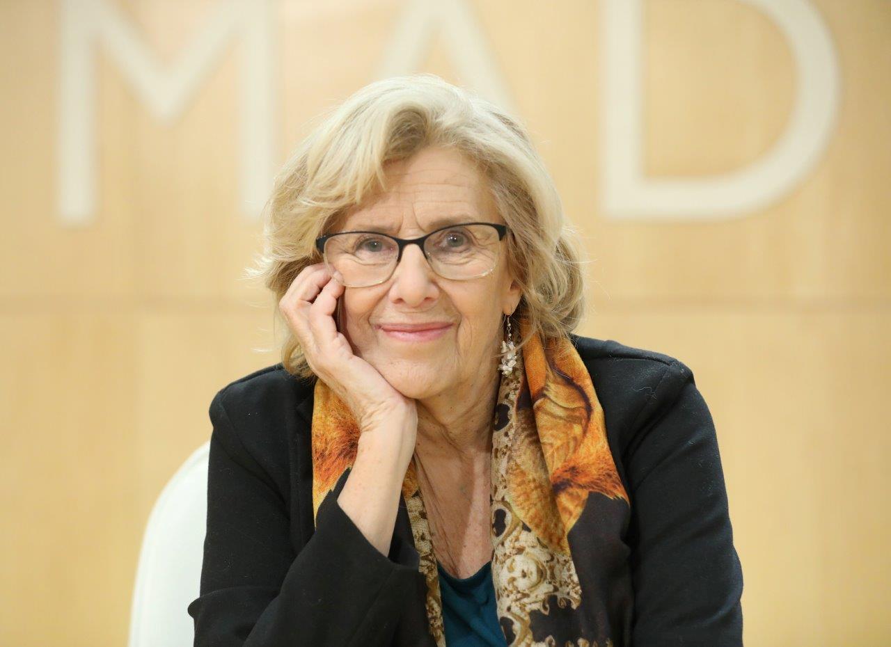 L'exalcaldessa de Madrid Manuela Carmena. | Ajuntament de Barcelona