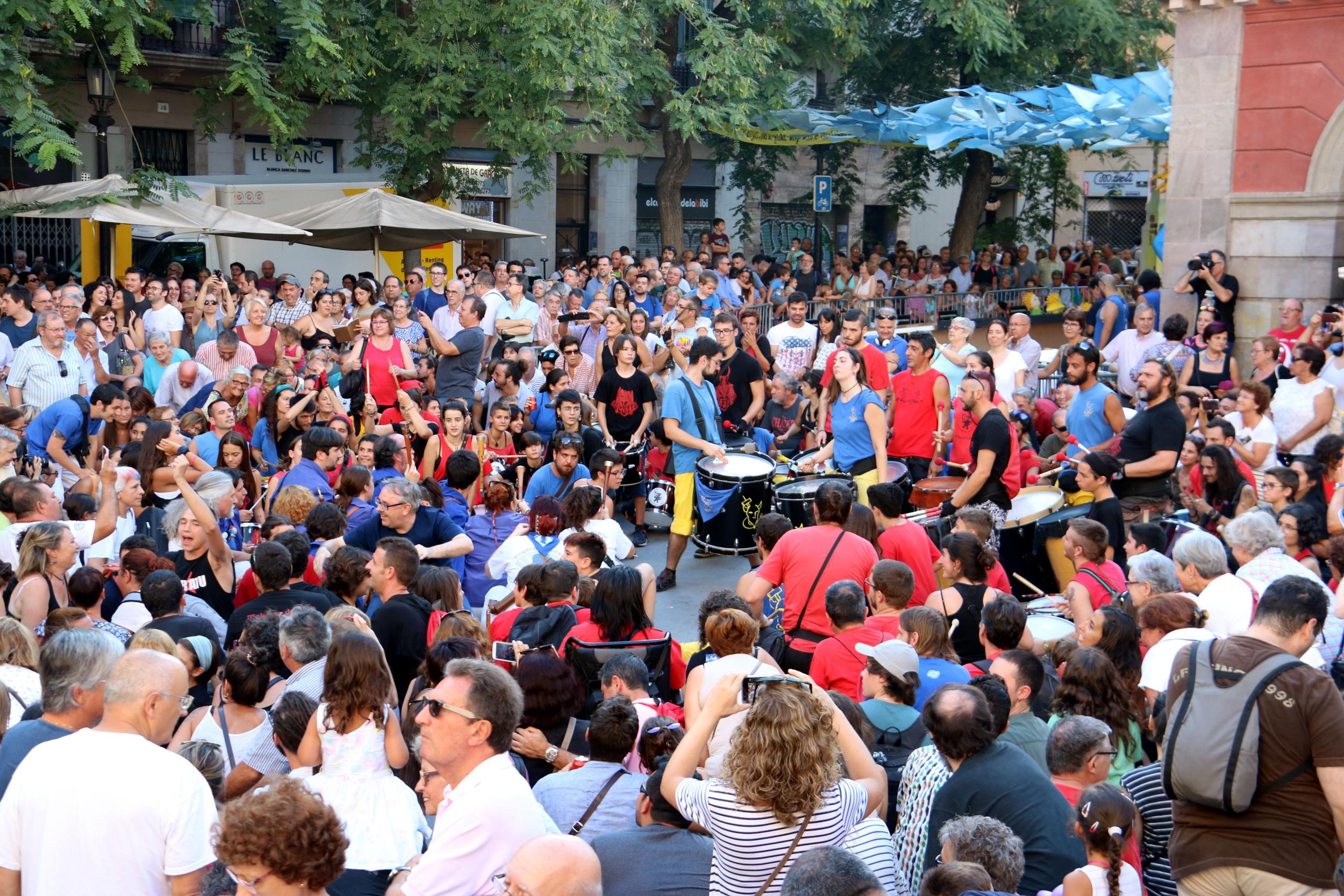 Un moment de la festa de Gràcia del 2017 / ACN