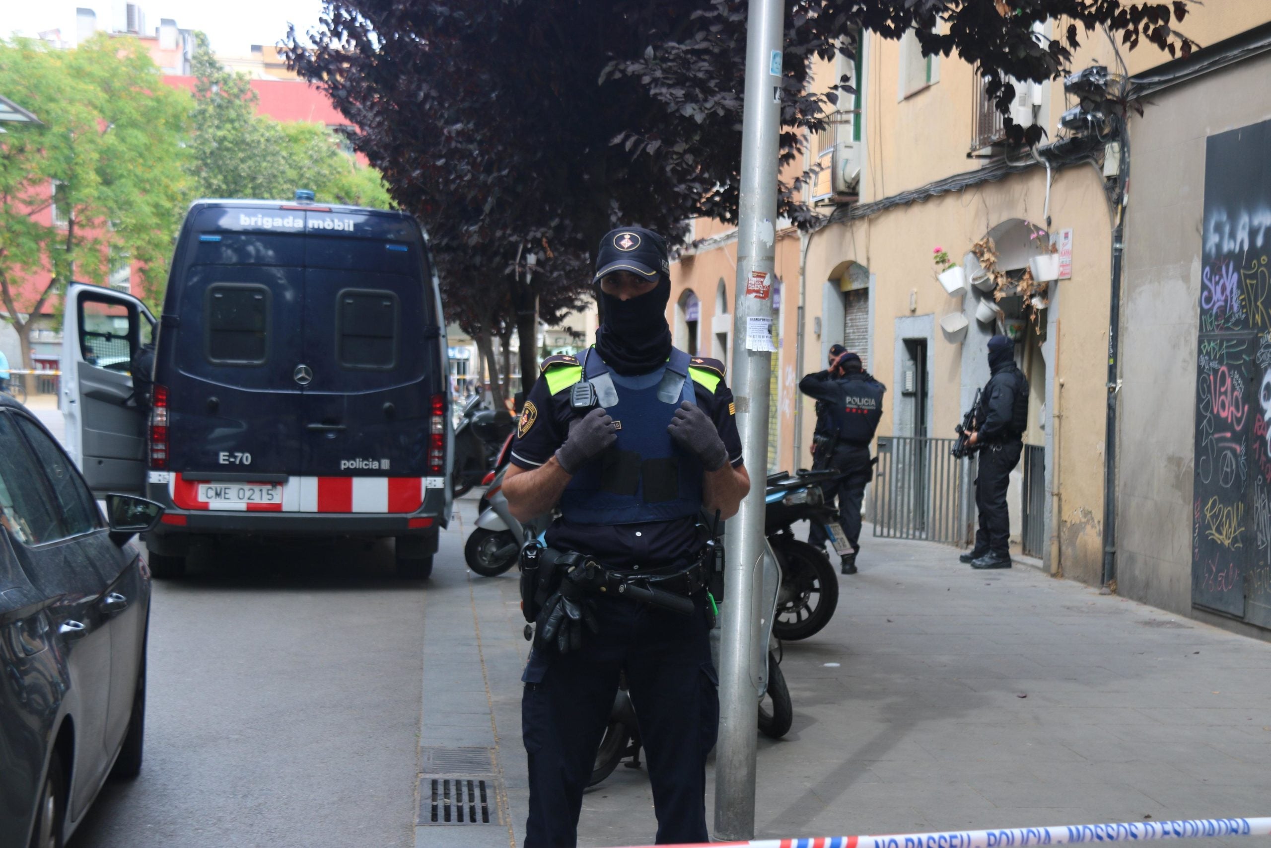 Una operació antidroga del Raval, amb Mossos i Guàrdia Urbana, en imatge d'arxiu / ACN