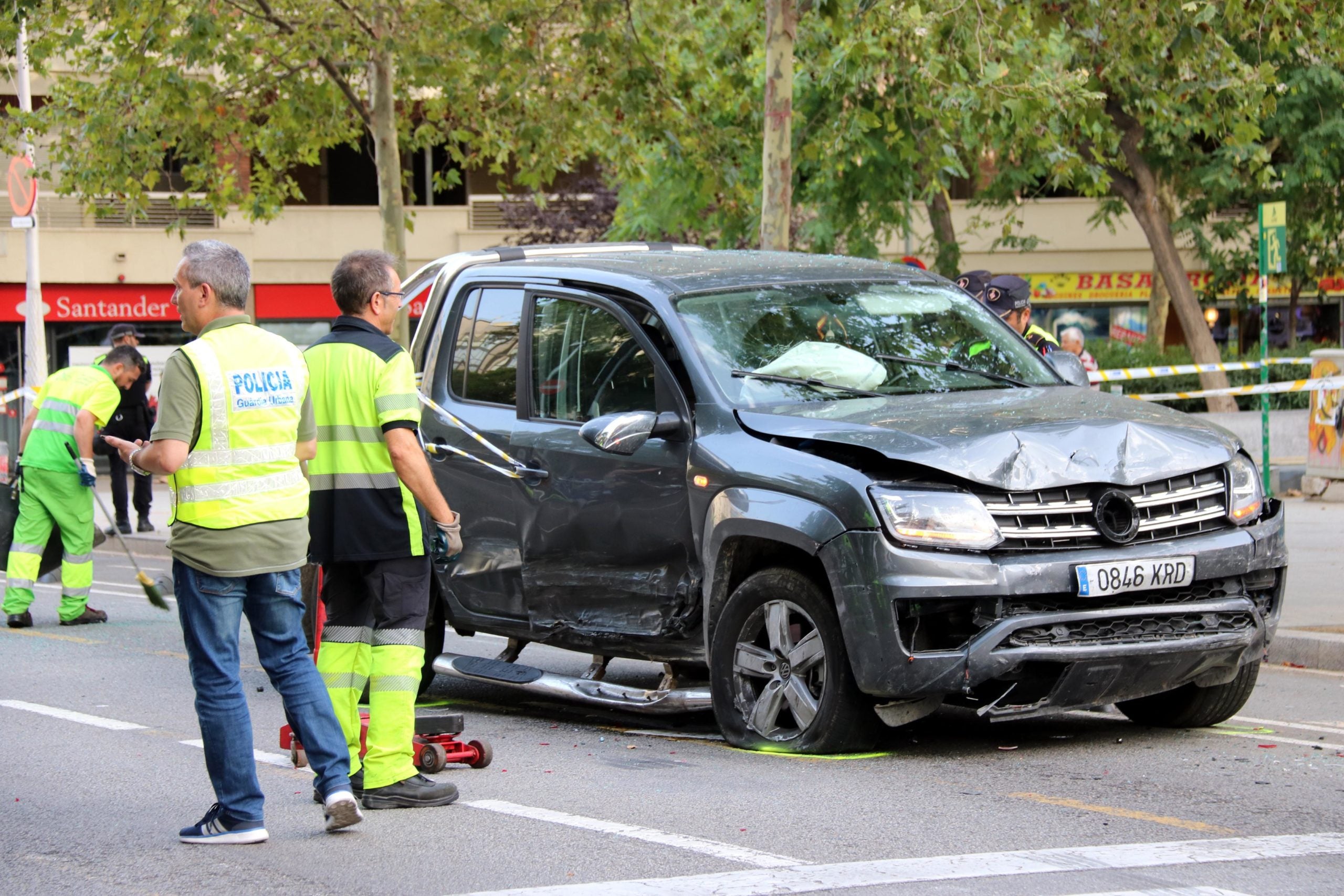 Un cotxe accidentat aquest any, en una imatge d'arxiu / ACN (Nazaret Romero)