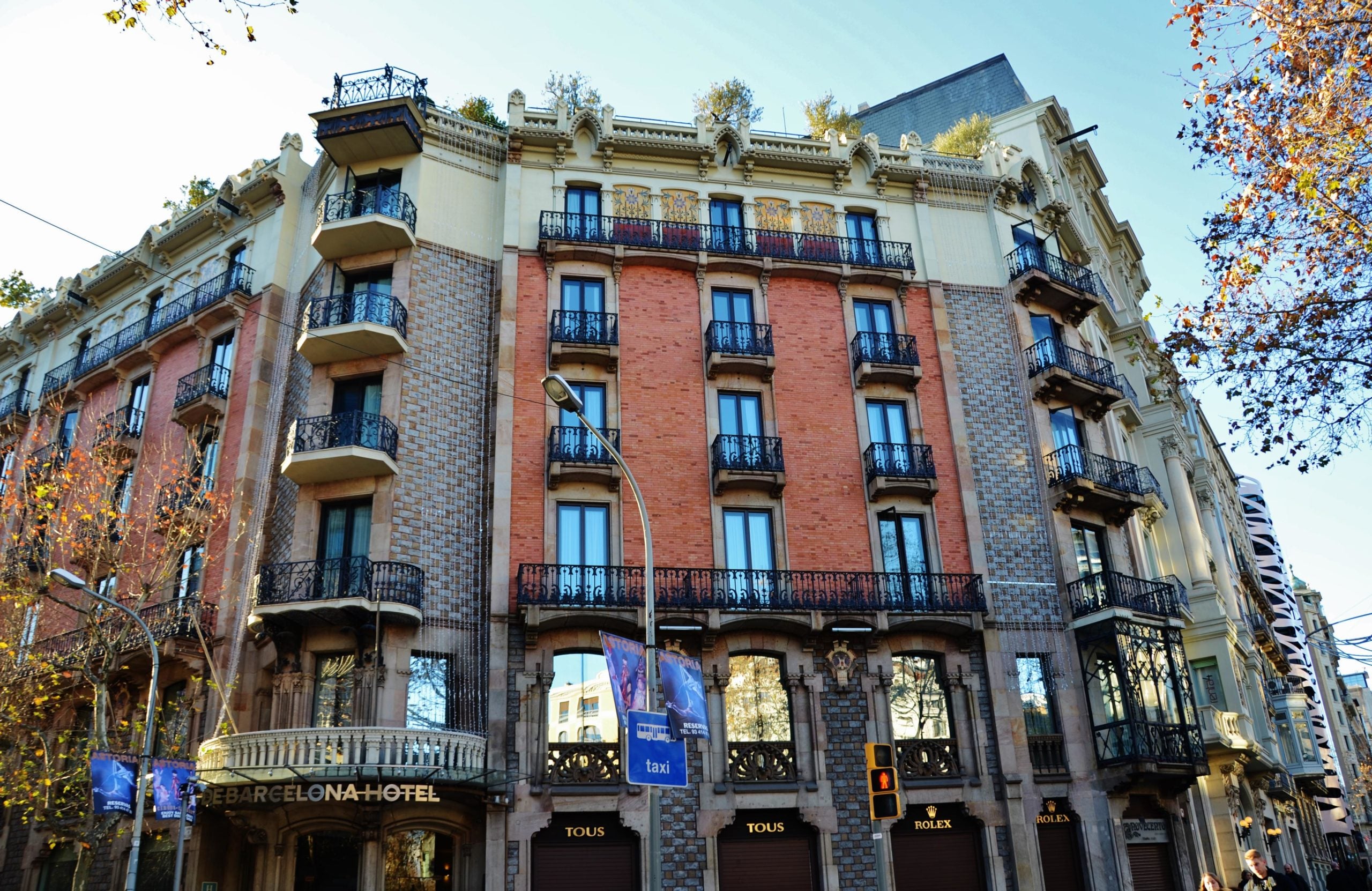 Hotel Monument de Barcelona on s'hauria produït el robatori / Maria Rosa Ferré