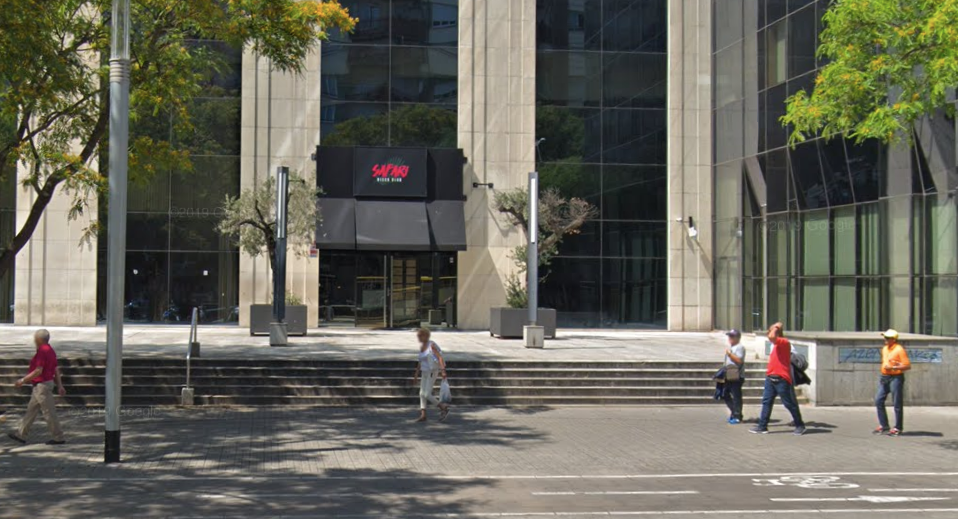 Discoteca Safari, al carrer Tarragona / Google Street View