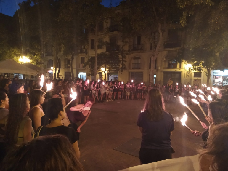 Manifest de la marxa feminista d'aquest divendres a la plaça Osca / Festa Major Alternativa de Sants