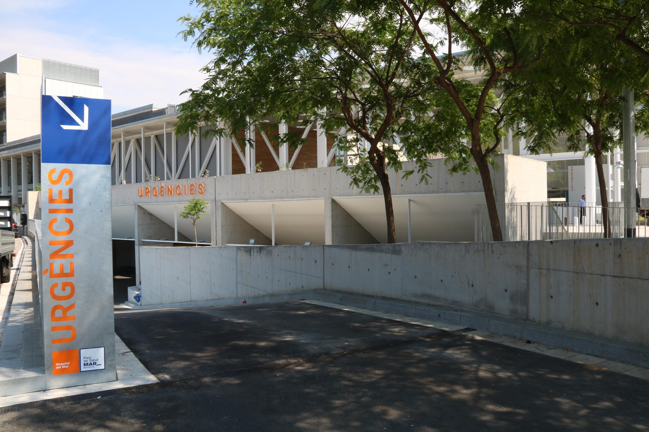 L'entrada d'urgències de l'Hospital del Mar, en una imatge d'arxiu/ ACN