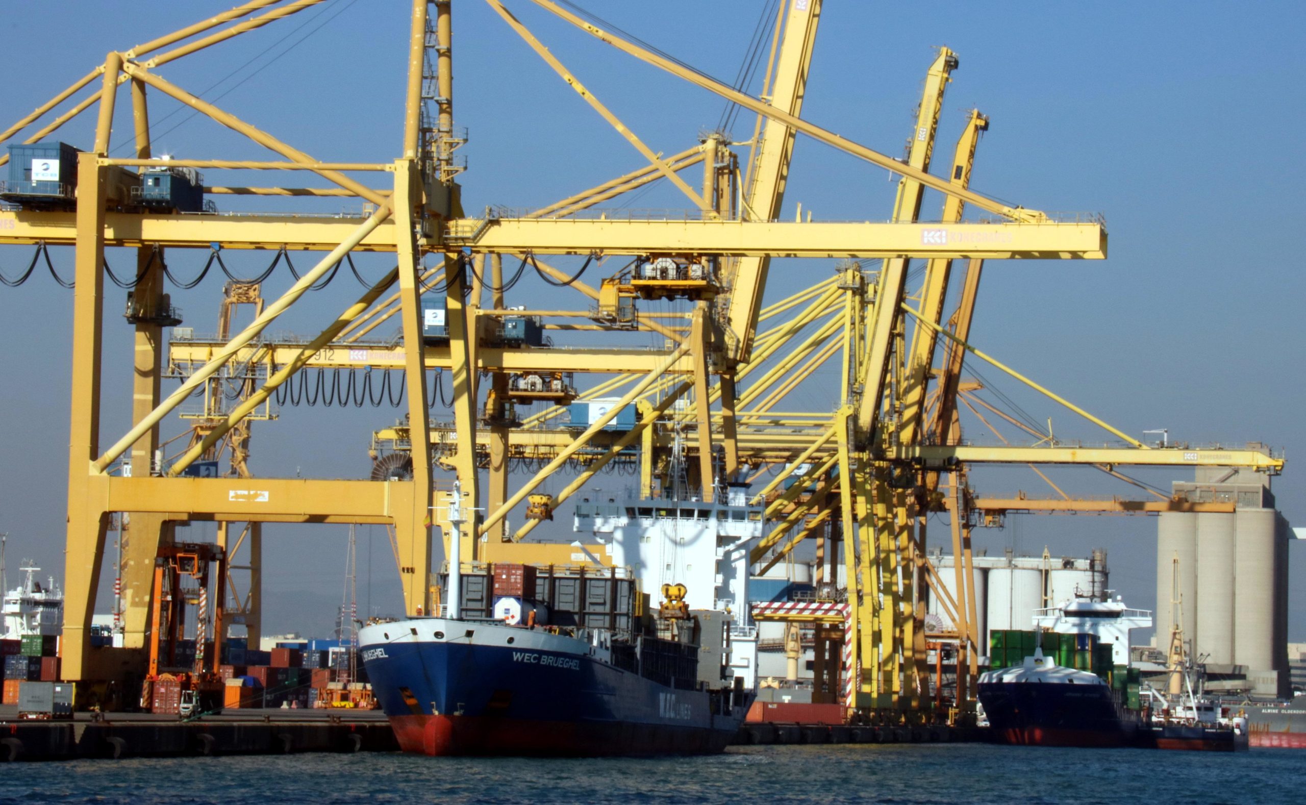 Una de les terminals de contenidors del Port de Barcelona / ACN