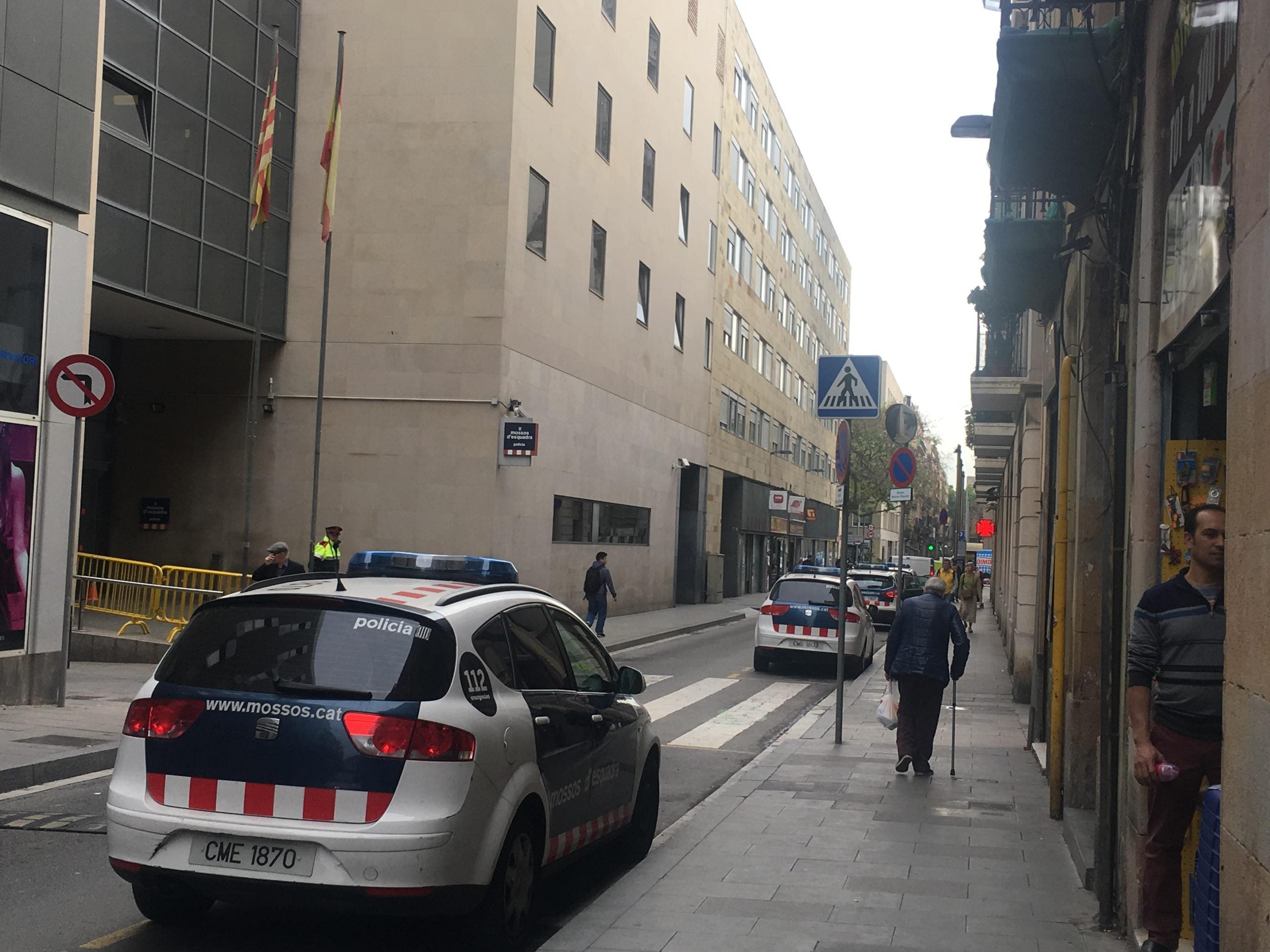 Comissaria dels Mossos a Ciutat Vella. | Sílvia Barroso