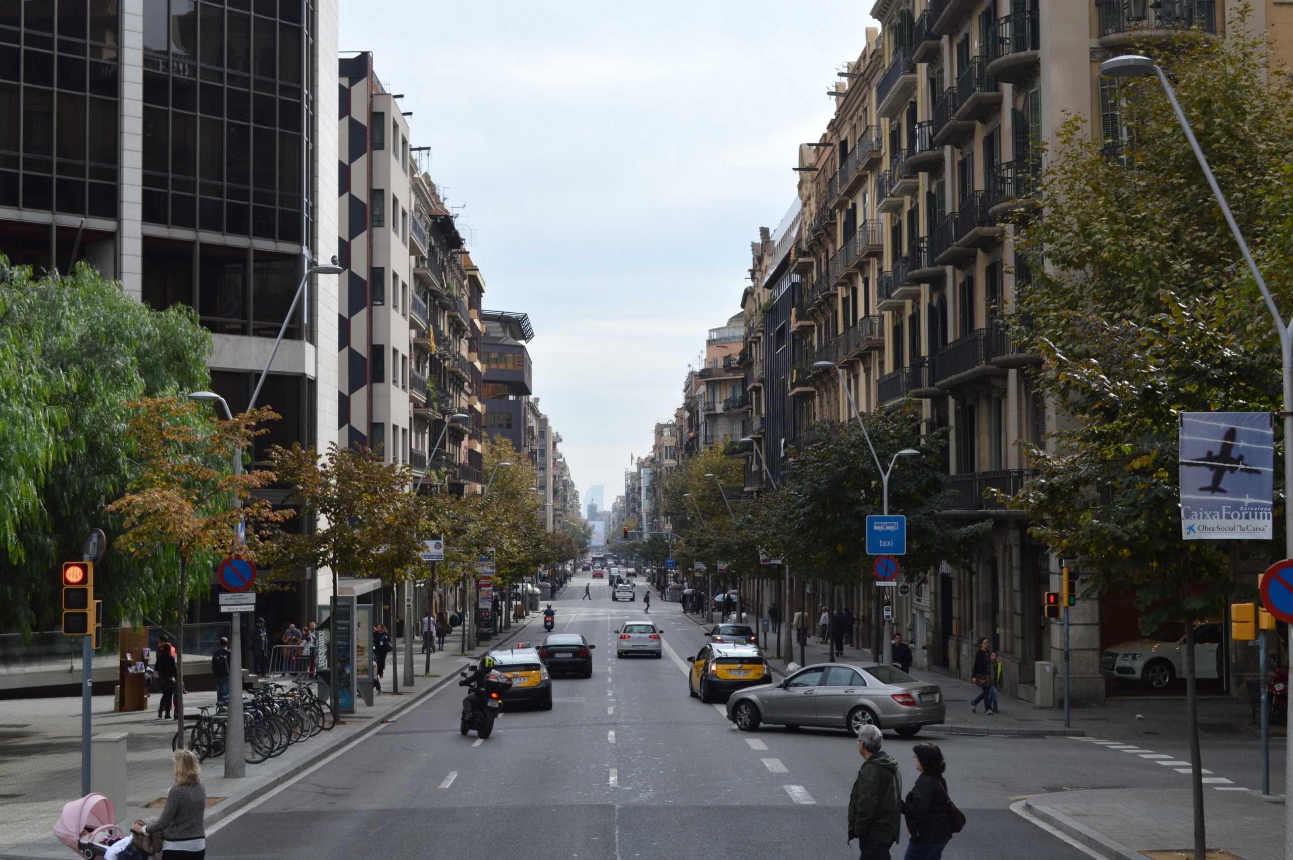 Una imatge d'arxiu del carrer de Balmes / Sarmad Yaseen