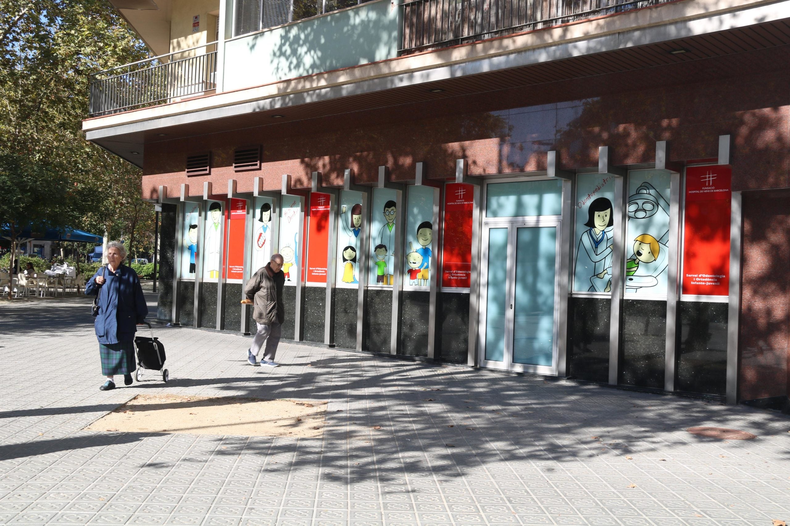 L'exterior de l'Hospital de Nens, al carrer Consell de Cent de Barcelona / ACN 