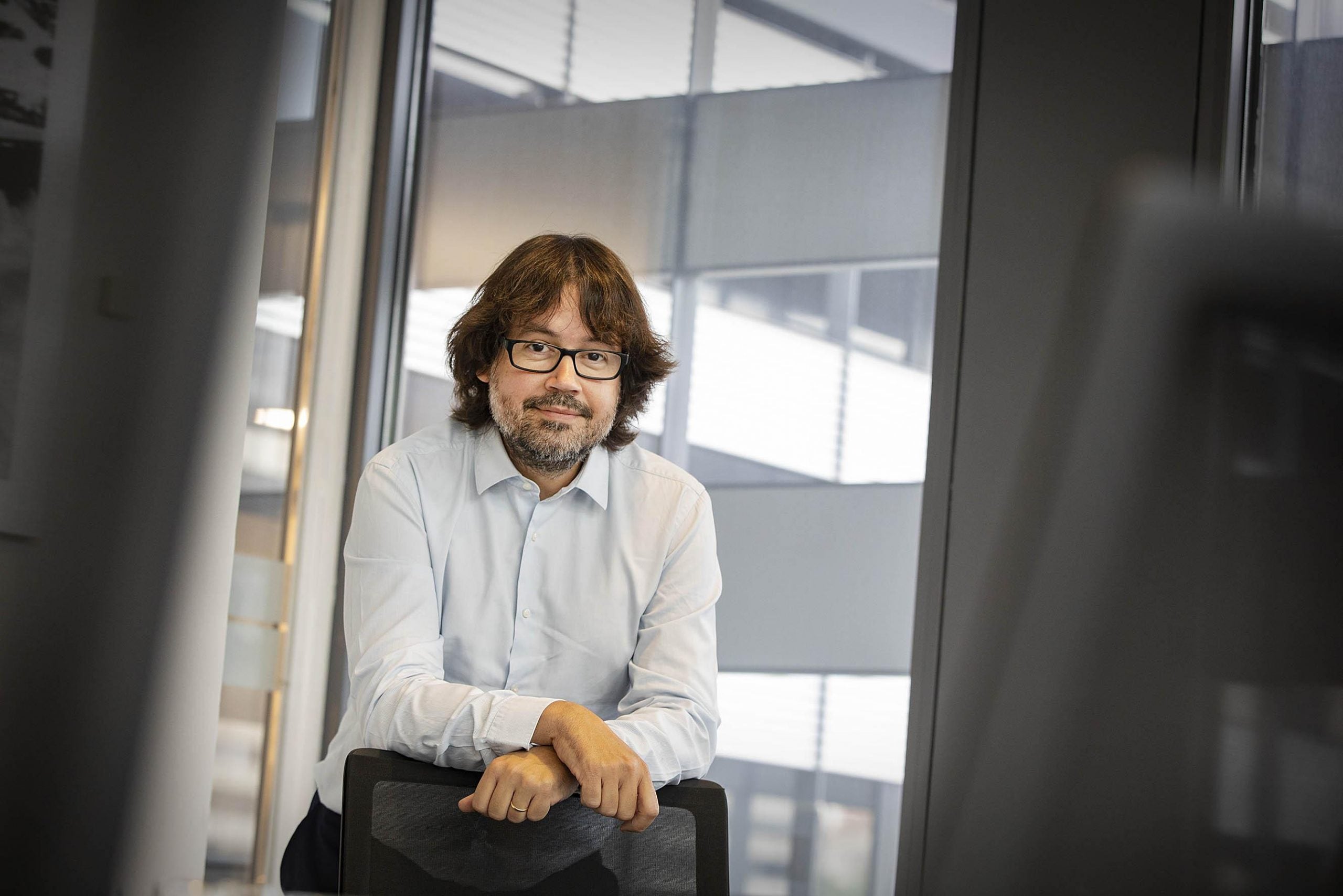 Ricard Font, quan era president dels Ferrocarrils de la Generalitat / Jordi Play