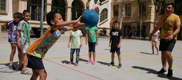 Imatge d'arxiu d'una activitat del Casal dels Infants del Raval / Casal dels Infants