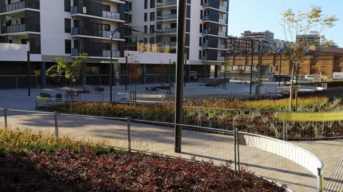 Nous jardins de Magòria, a Sants-la Bordeta / Ajuntament de Barcelona