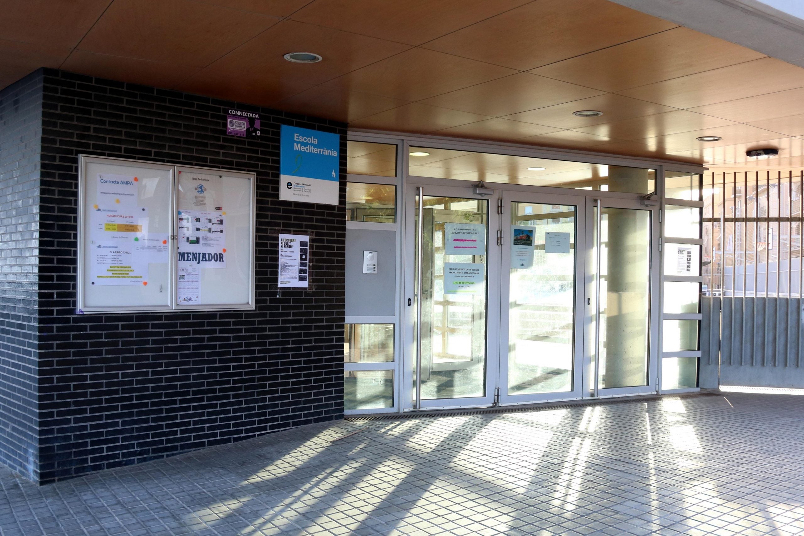 L'escola Mediterrània era un dels centres afectats pel projecte de fu