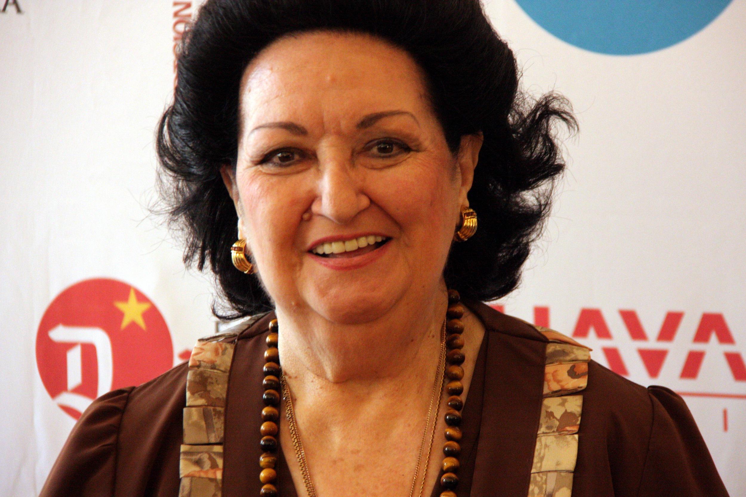 La soprano Montserrat Caballé, en una imatge d'arxiu del 2012 / ACN