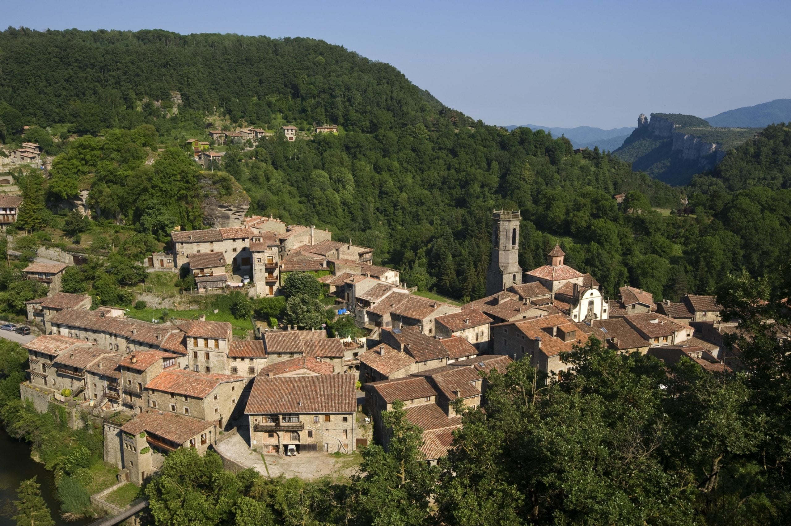 Rupit des del mirador de la Palomera / Diputació de Barcelona