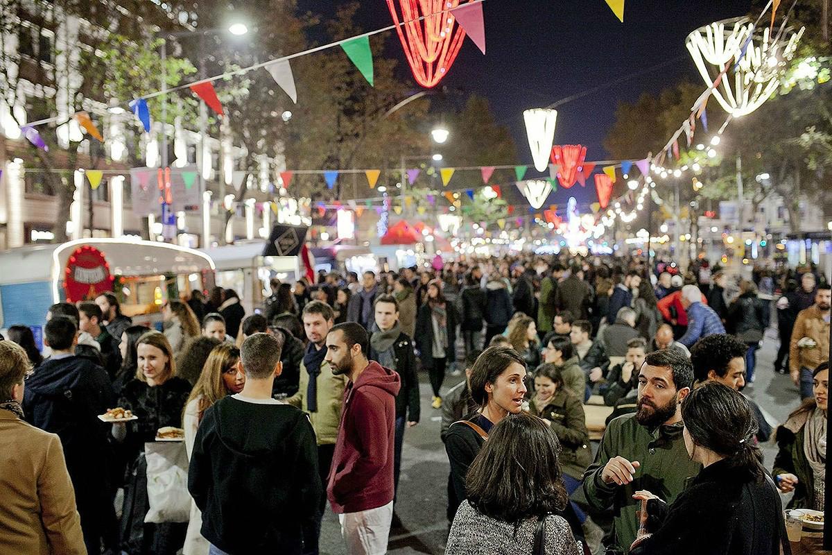 Enguany la Shopping Night Barcelona ha canviat de nom per dir-se Nit del Passeig de Gràcia / Arxiu
