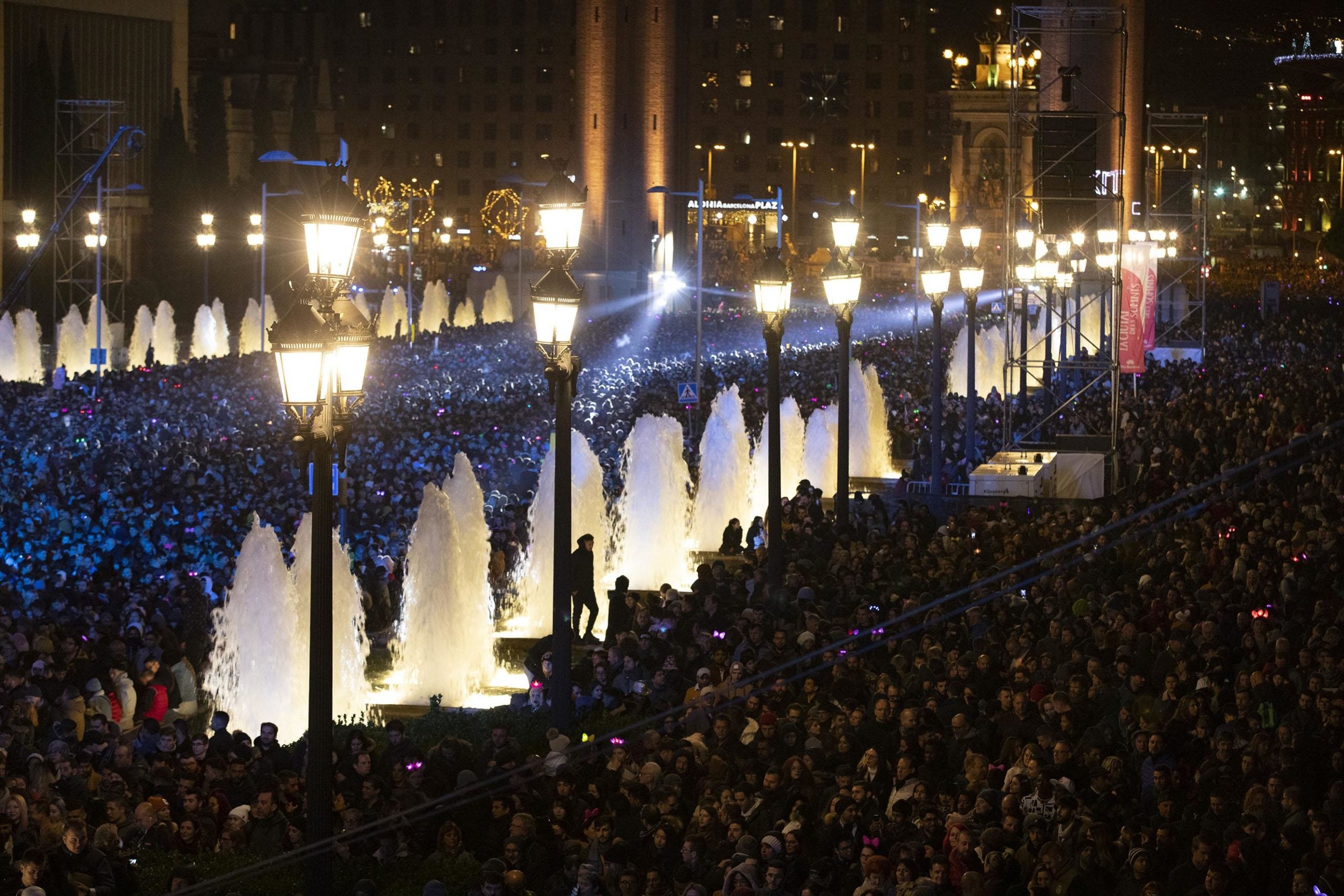 Espectacle de Cap d'Any de Barcelona / Jordi Play