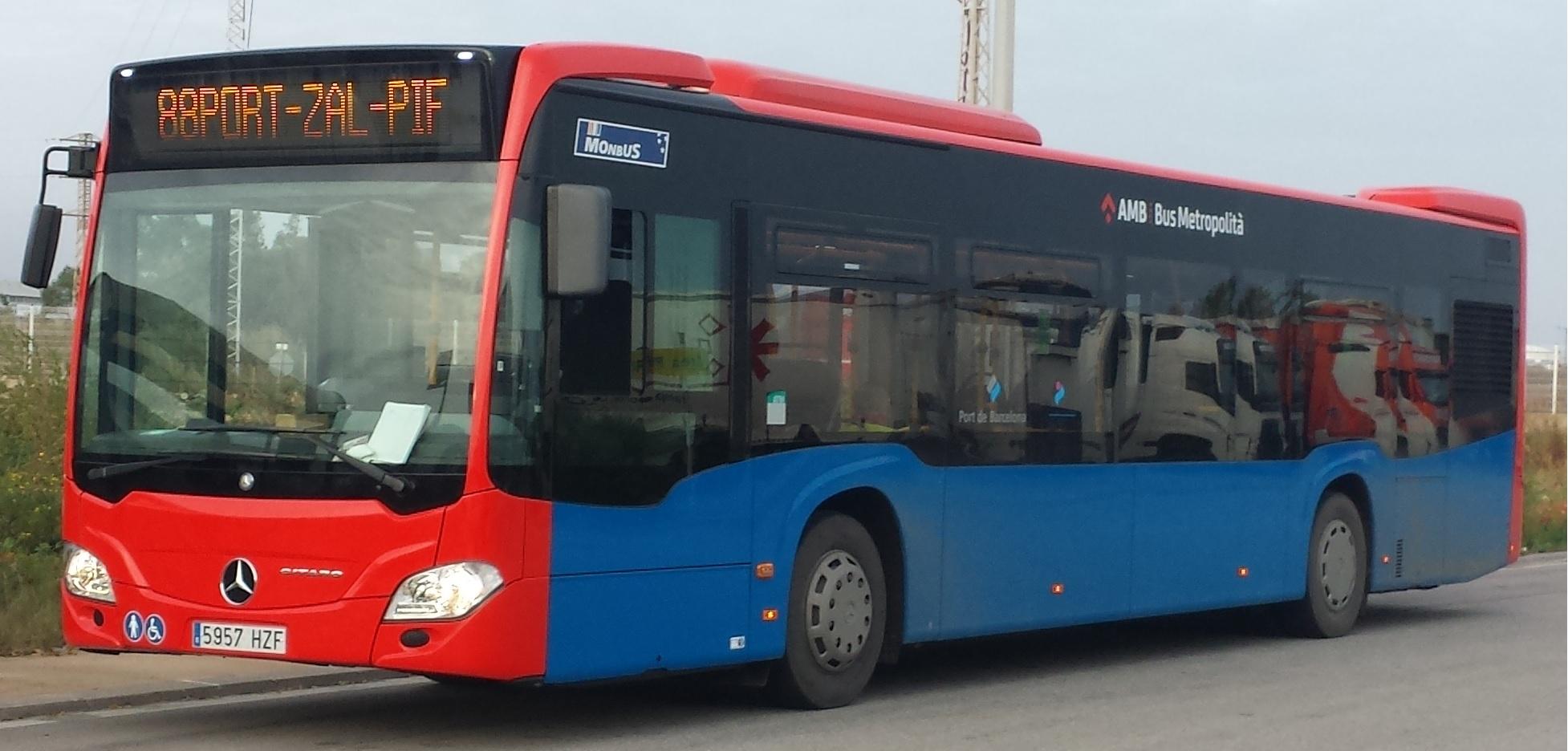 Servei portuari d'autobusos a Barcelona, en una imatge d'arxiu / MMP