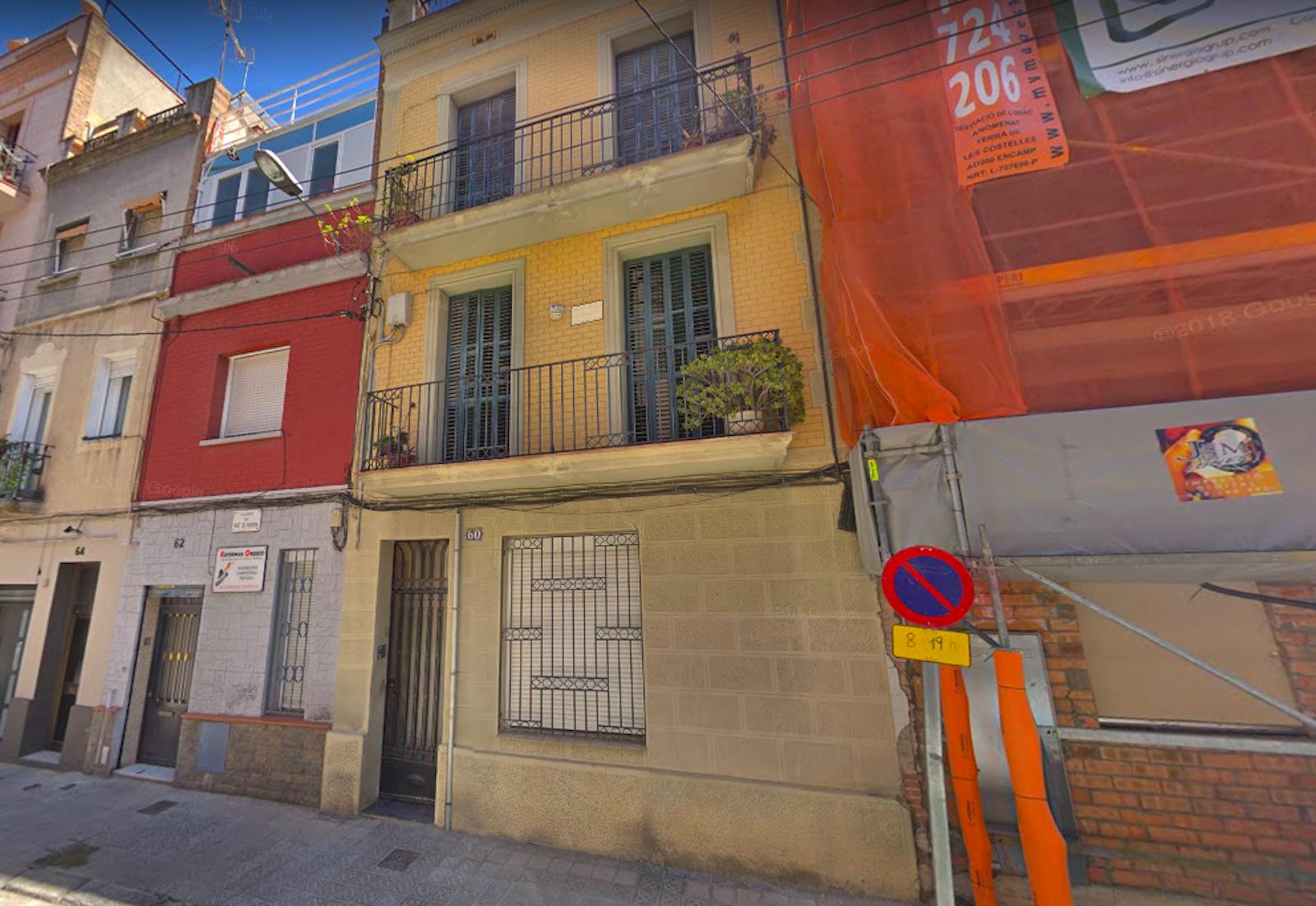 El carrer Ruiz de Padron, 60 / Google Street View