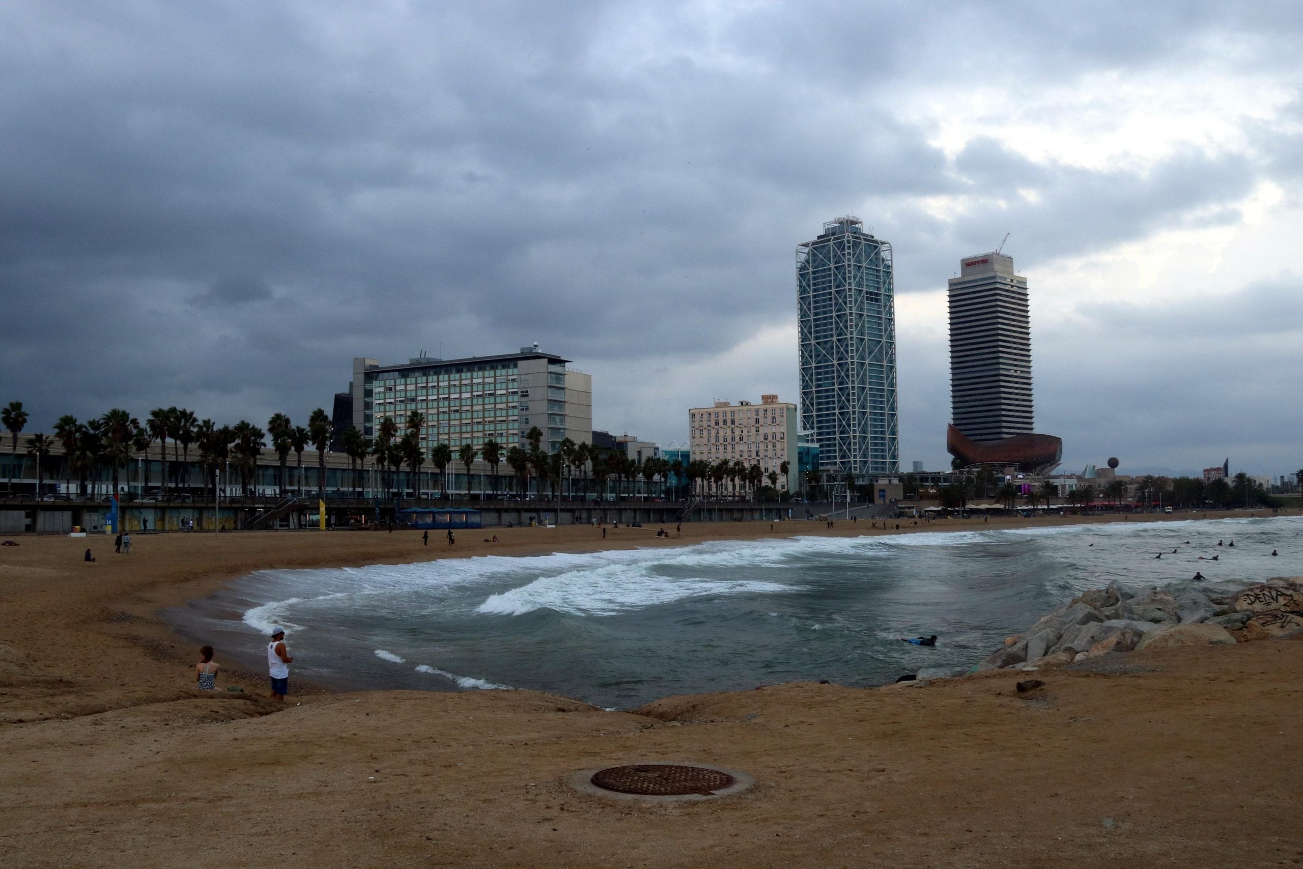 Platja de Somorrostro, en una imatge d'arxiu / ACN - Elisenda Rosanas