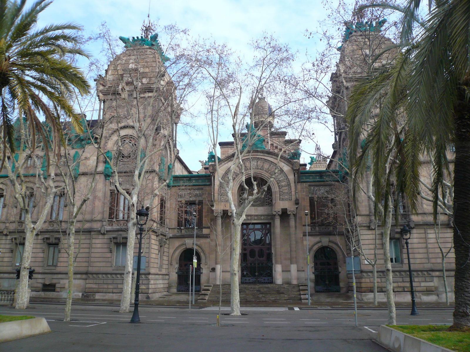 Façana del Palau de Justícia de Barcelona, on hi ha l'Audiència i el TSJC | wikipedia