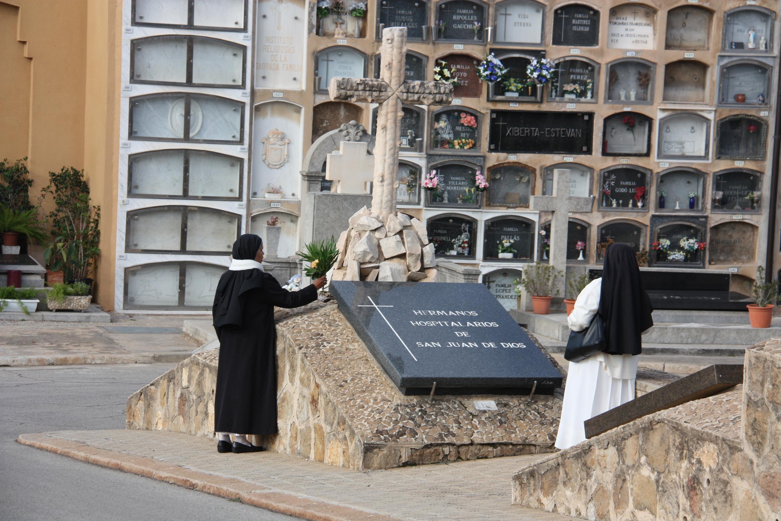 Imagen de archivo del cementerio de Las Cortes / ACN (Júlia Pérez)